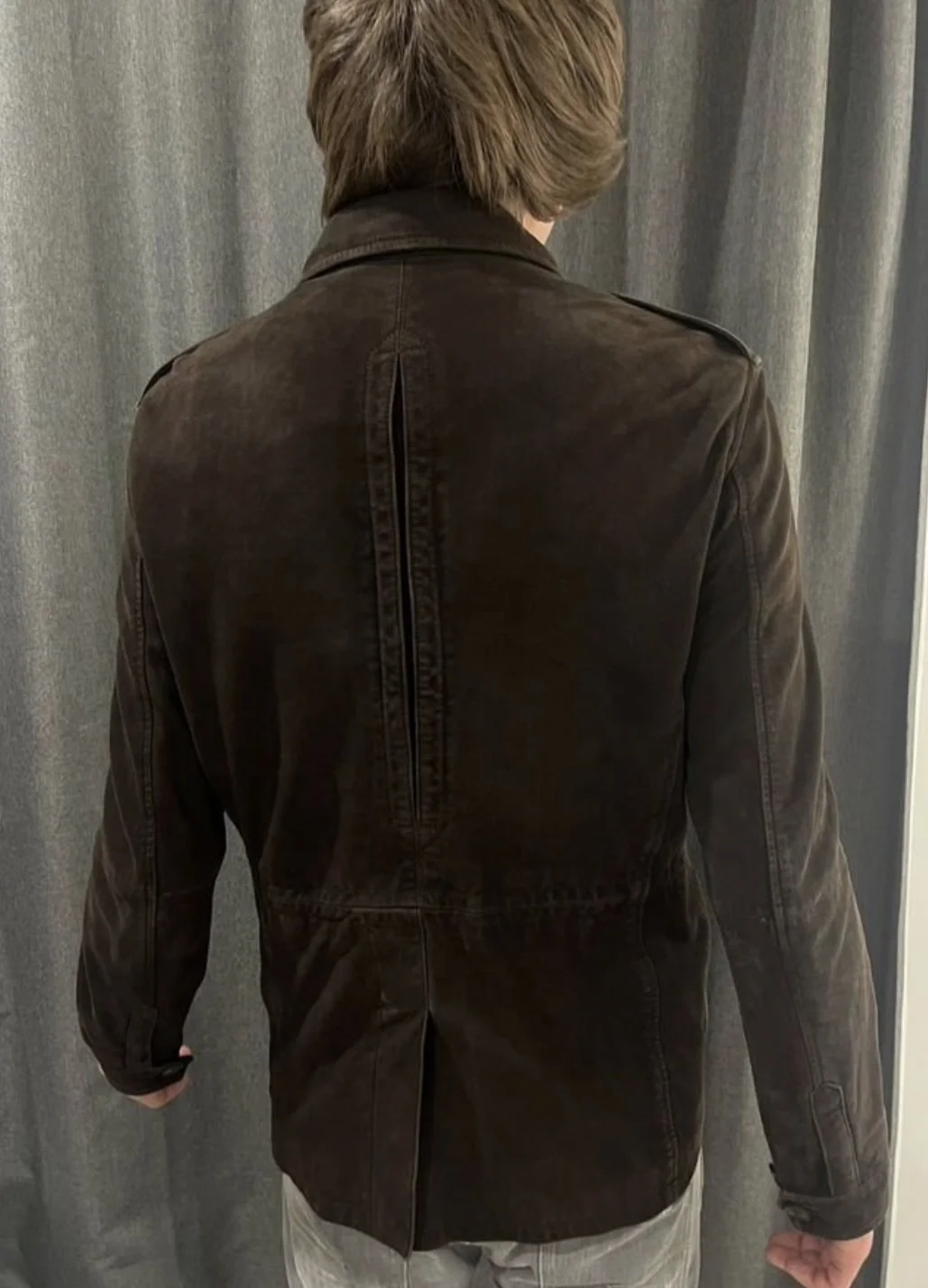 Кожаная куртка (50/L) Massimo Dutti (Индия) - миниатюра 7