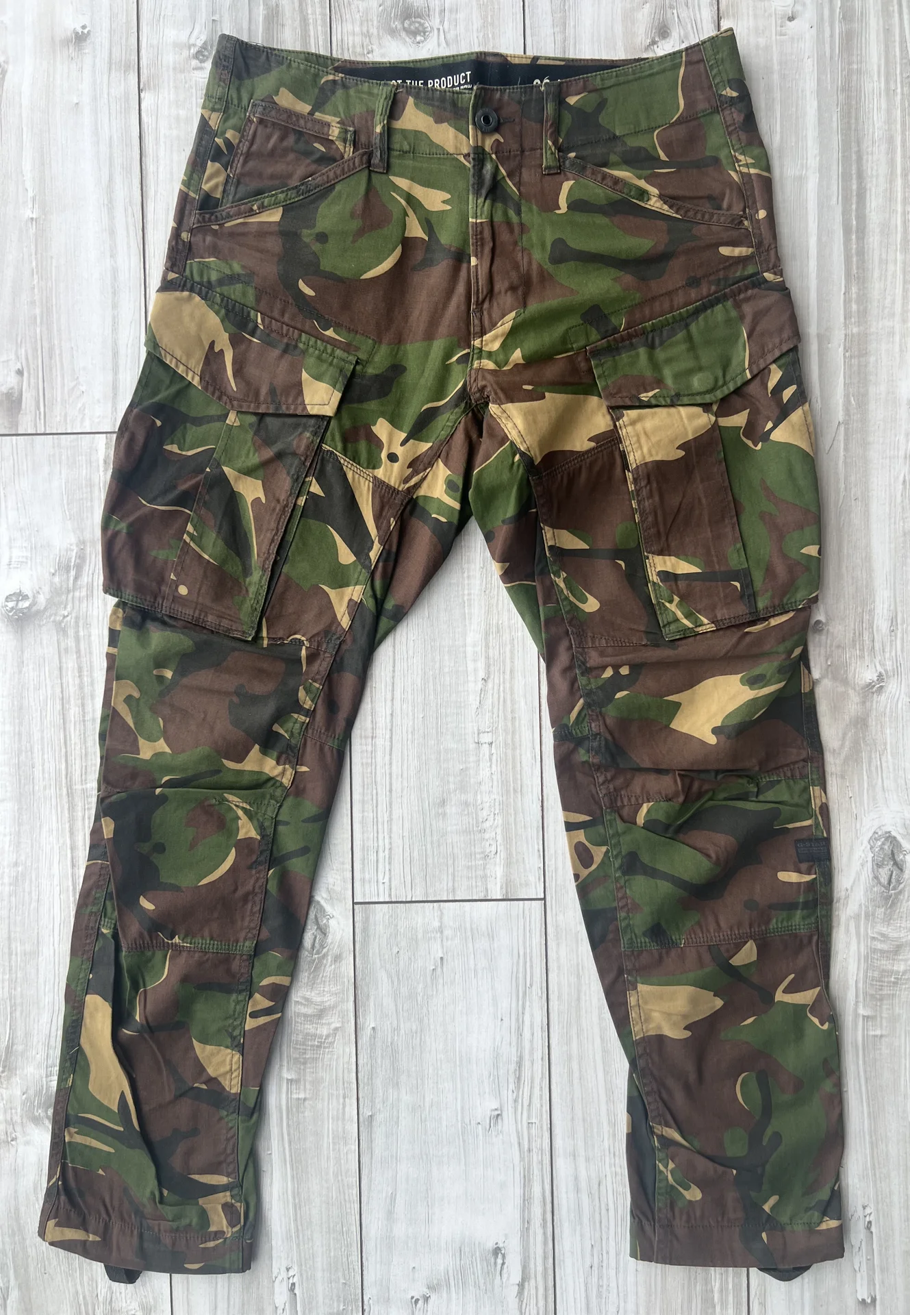 Брюки (W32/L32) G-Star Raw Cargo Rovic Slim - миниатюра 7