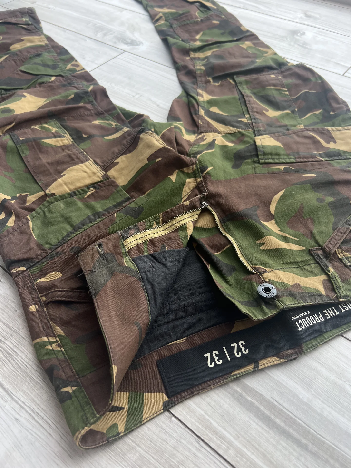 Брюки (W32/L32) G-Star Raw Cargo Rovic Slim - миниатюра 8