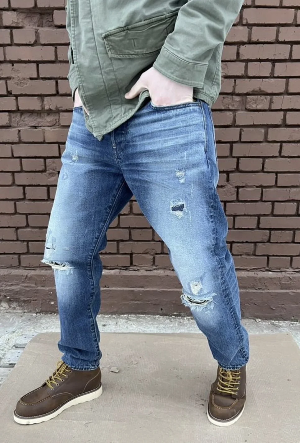 Джинсы (W33/L30) G-Star Raw Alum Relaxed Tapered - изображение 1