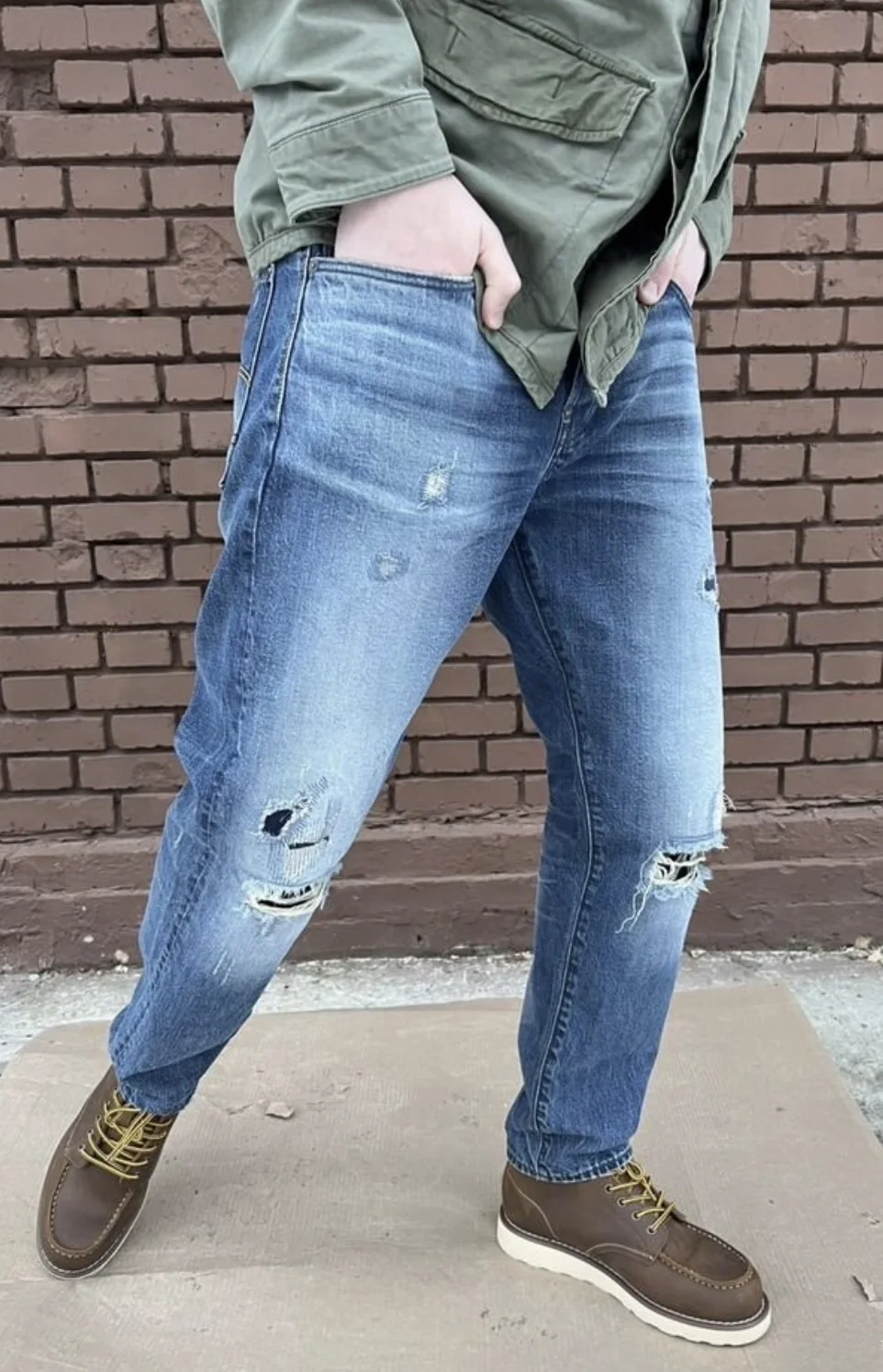 Джинсы (W33/L30) G-Star Raw Alum Relaxed Tapered - миниатюра 3