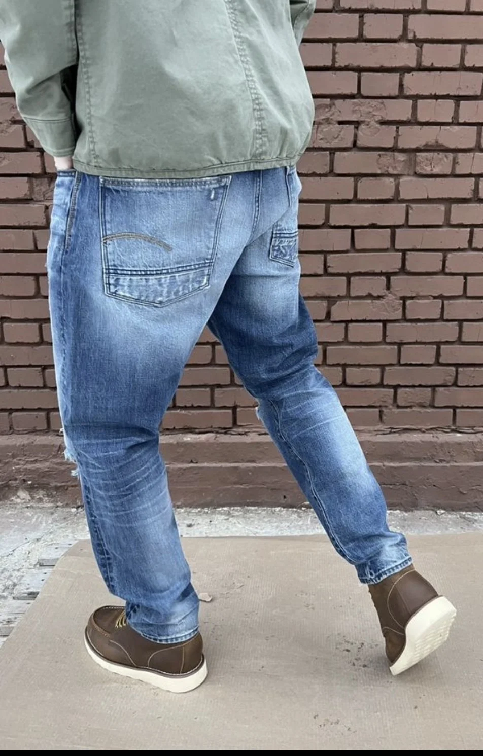Джинсы (W33/L30) G-Star Raw Alum Relaxed Tapered - миниатюра 4