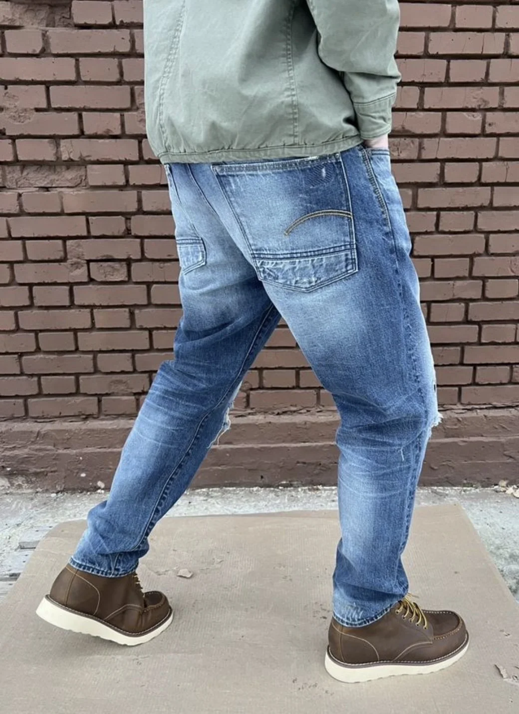 Джинсы (W33/L30) G-Star Raw Alum Relaxed Tapered - миниатюра 5