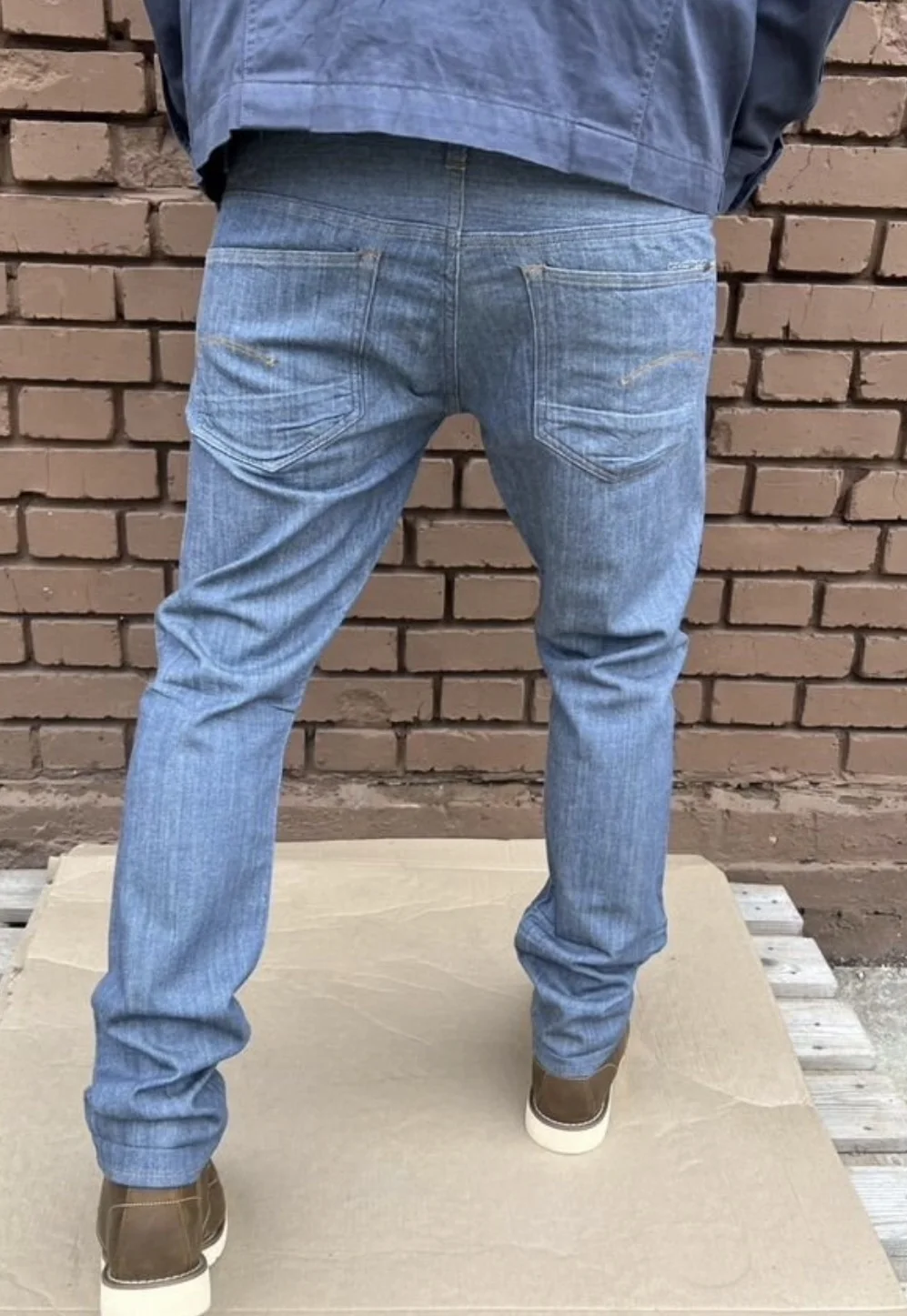 Джинсы (W34/L32) G-Star Raw 3301 Tapered RL(Индия) - миниатюра 6