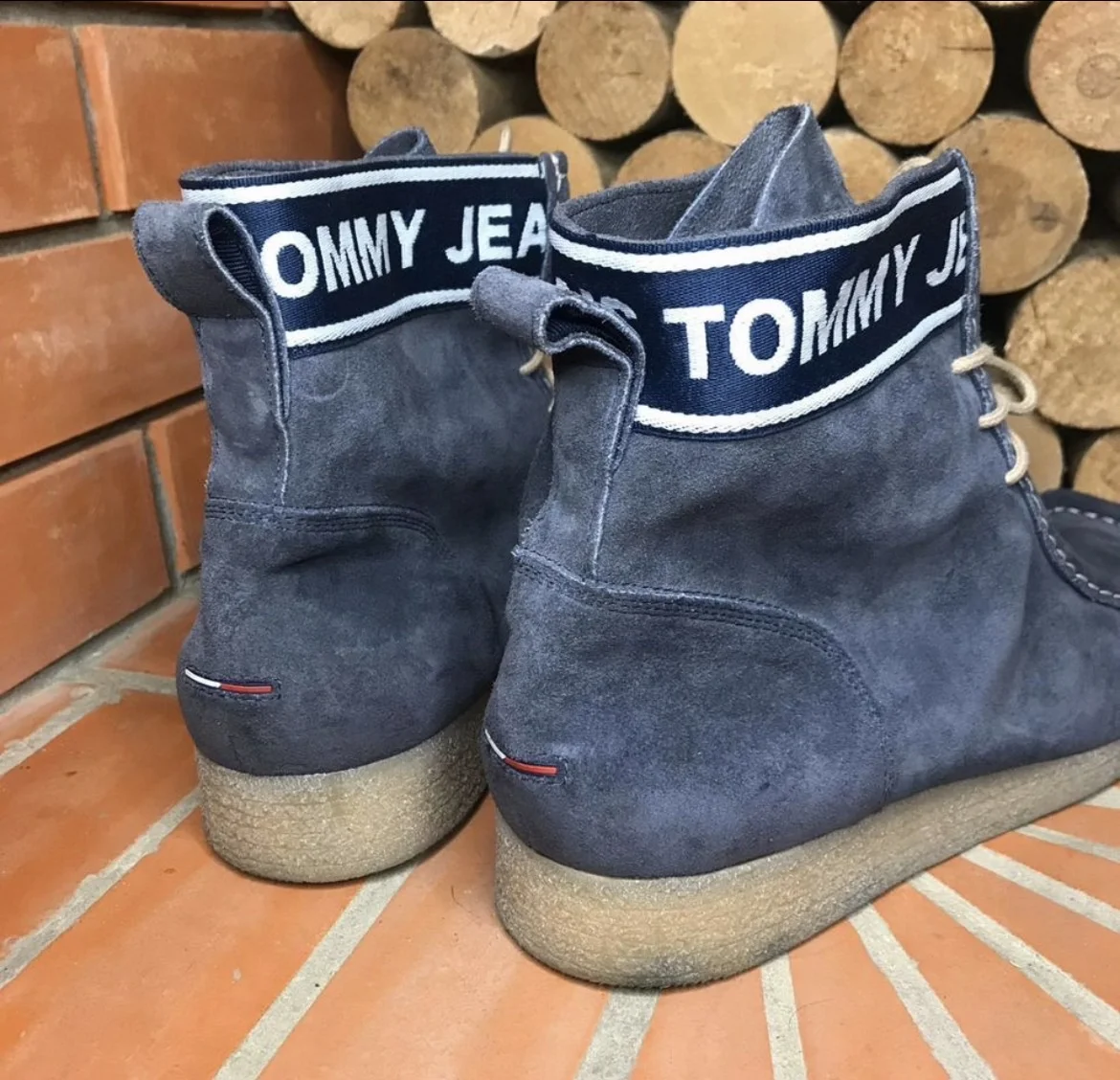 Кожаные сапоги (44) Tommy Hilfiger (Португалия) - миниатюра 7