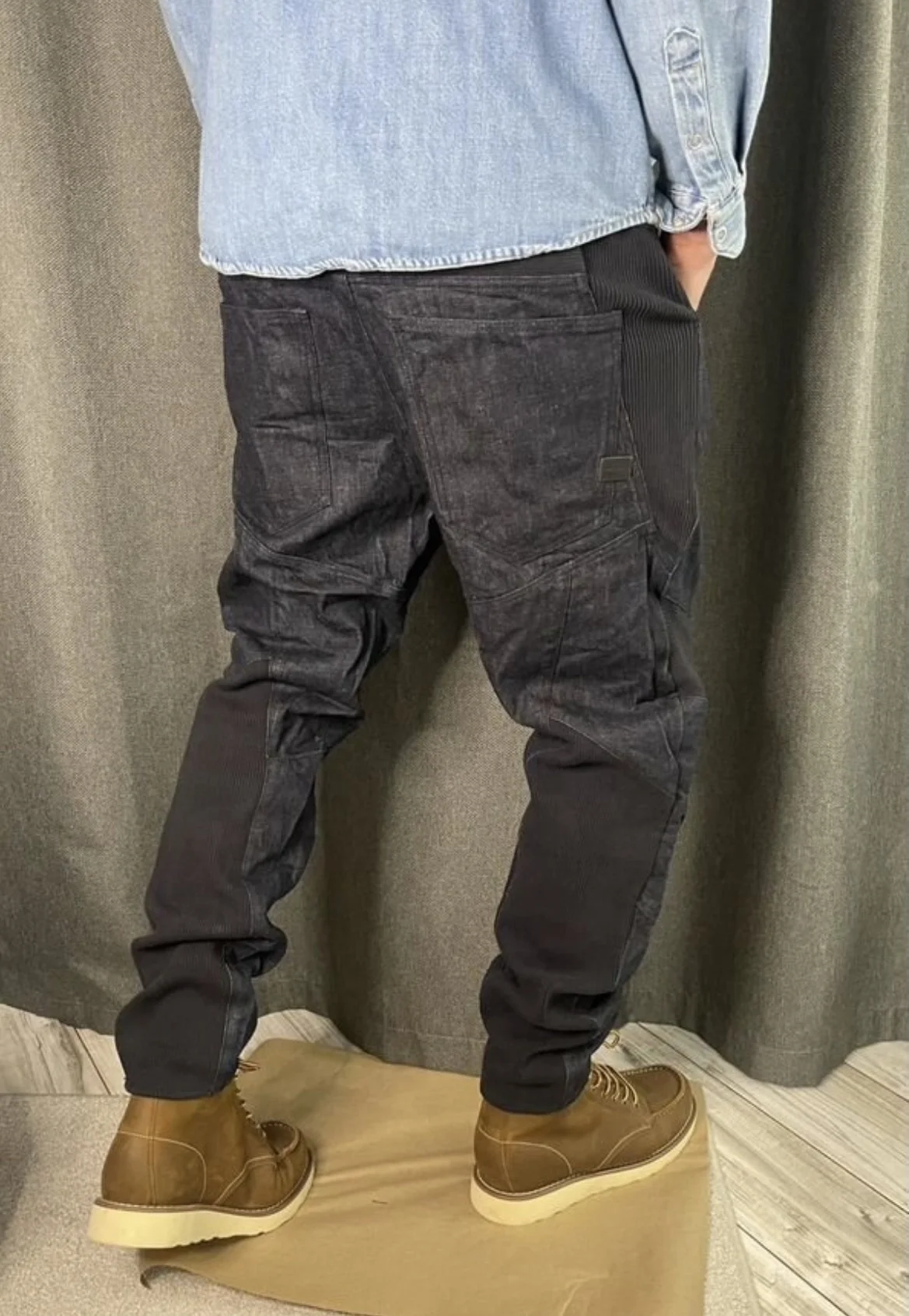Джинсы (W32/L32) G-Star Raw Motac-X 3D Tapered - миниатюра 5
