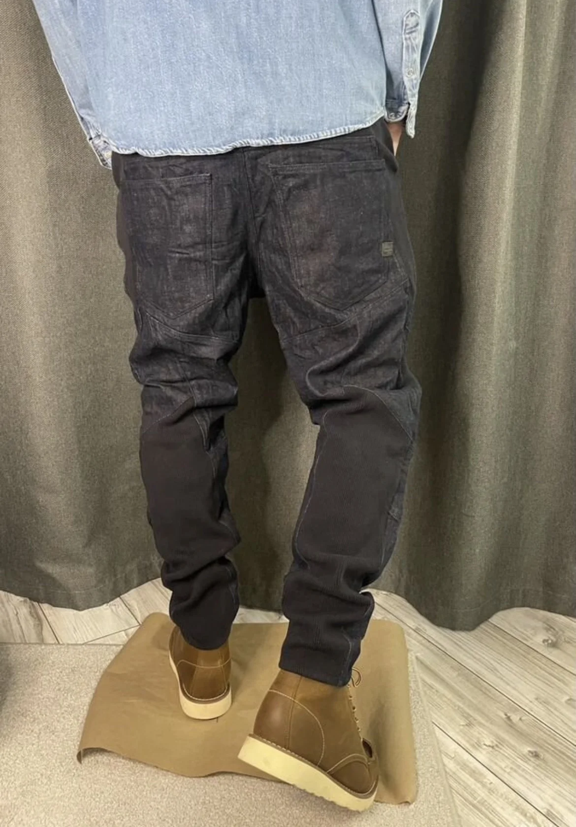 Джинсы (W32/L32) G-Star Raw Motac-X 3D Tapered - миниатюра 6