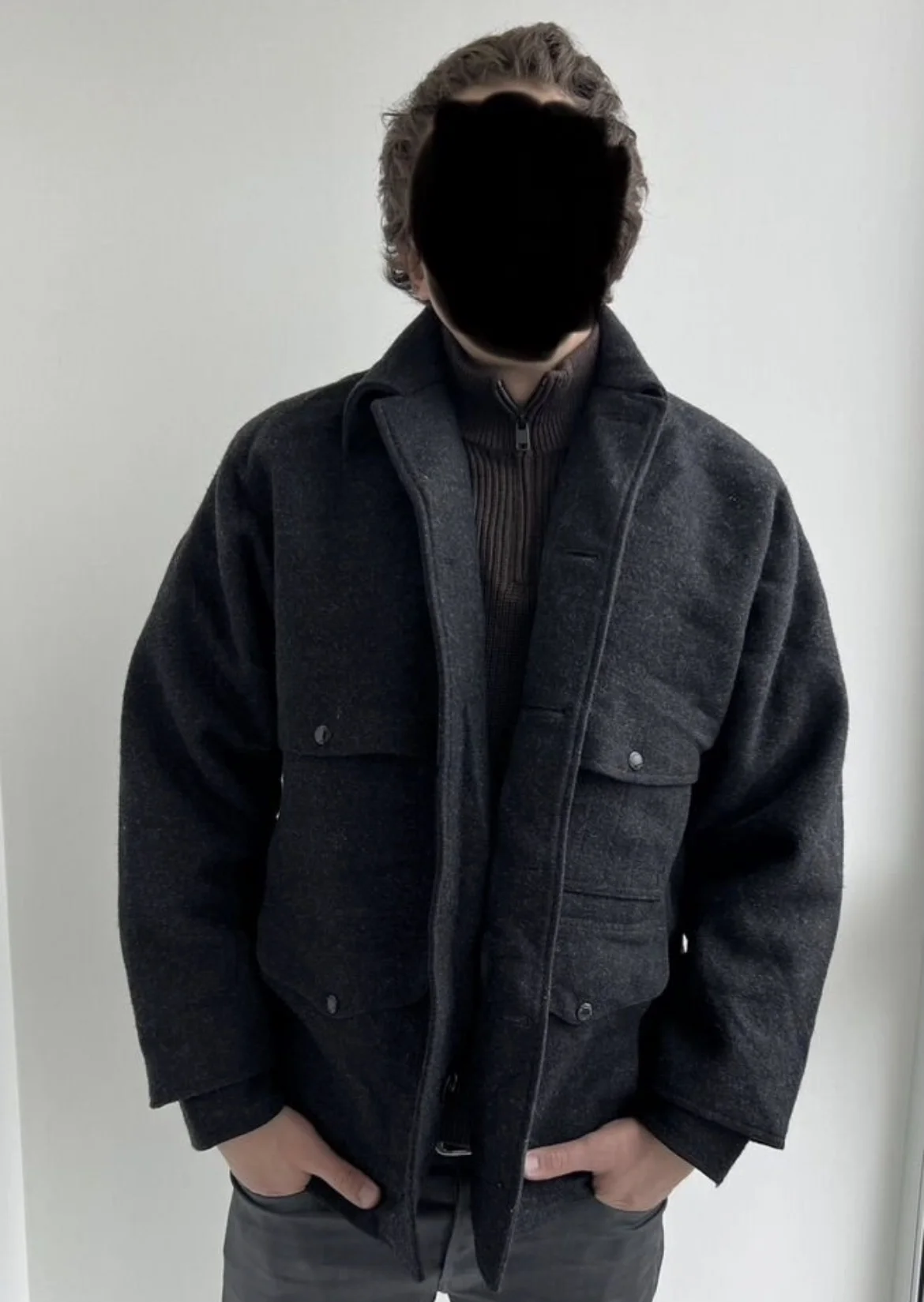 Шерстяное полупальто (XL/54) Filson (USA) - миниатюра 4