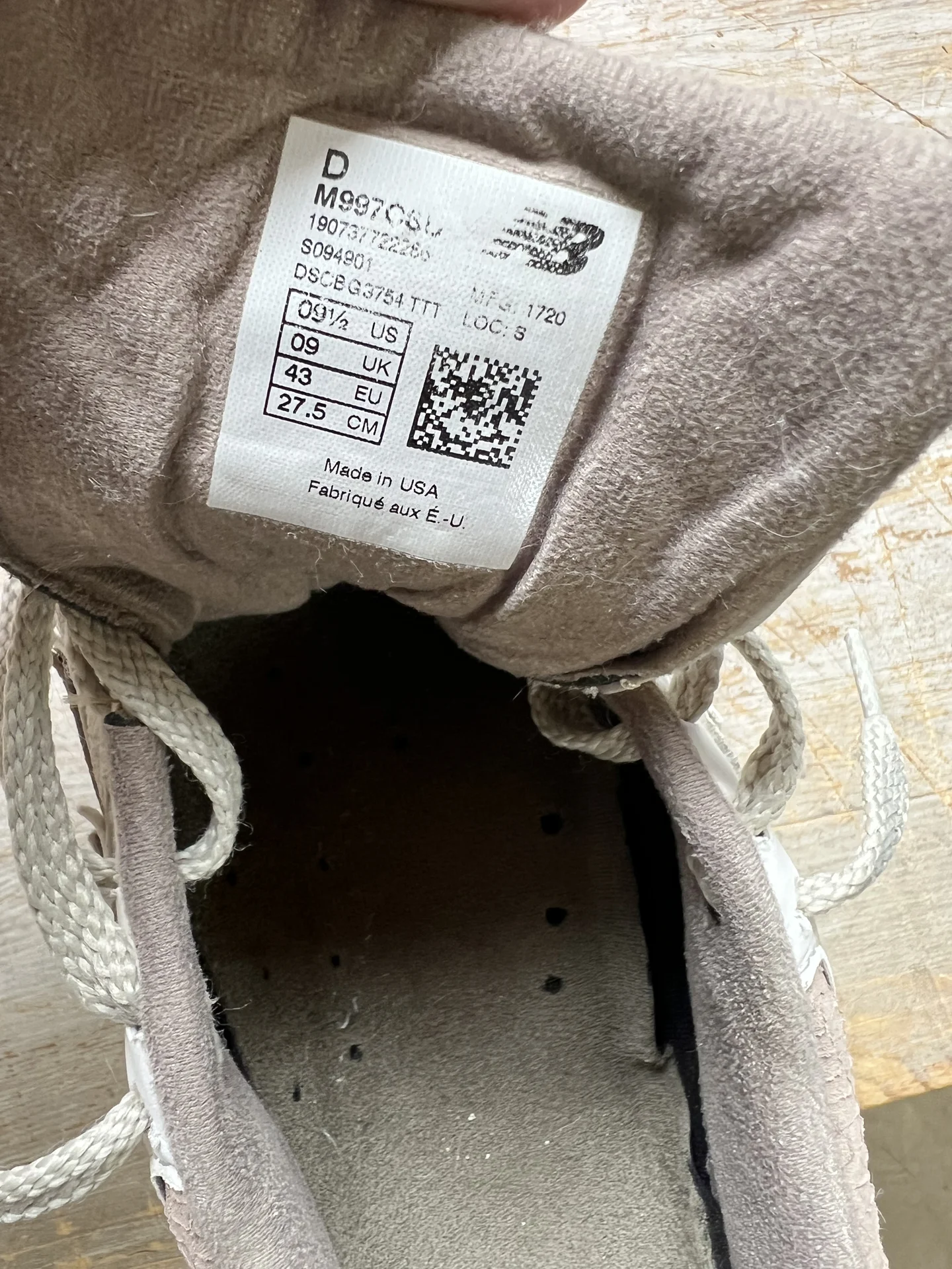 Кроссовки (43) New balance 997 (USA) - миниатюра 10