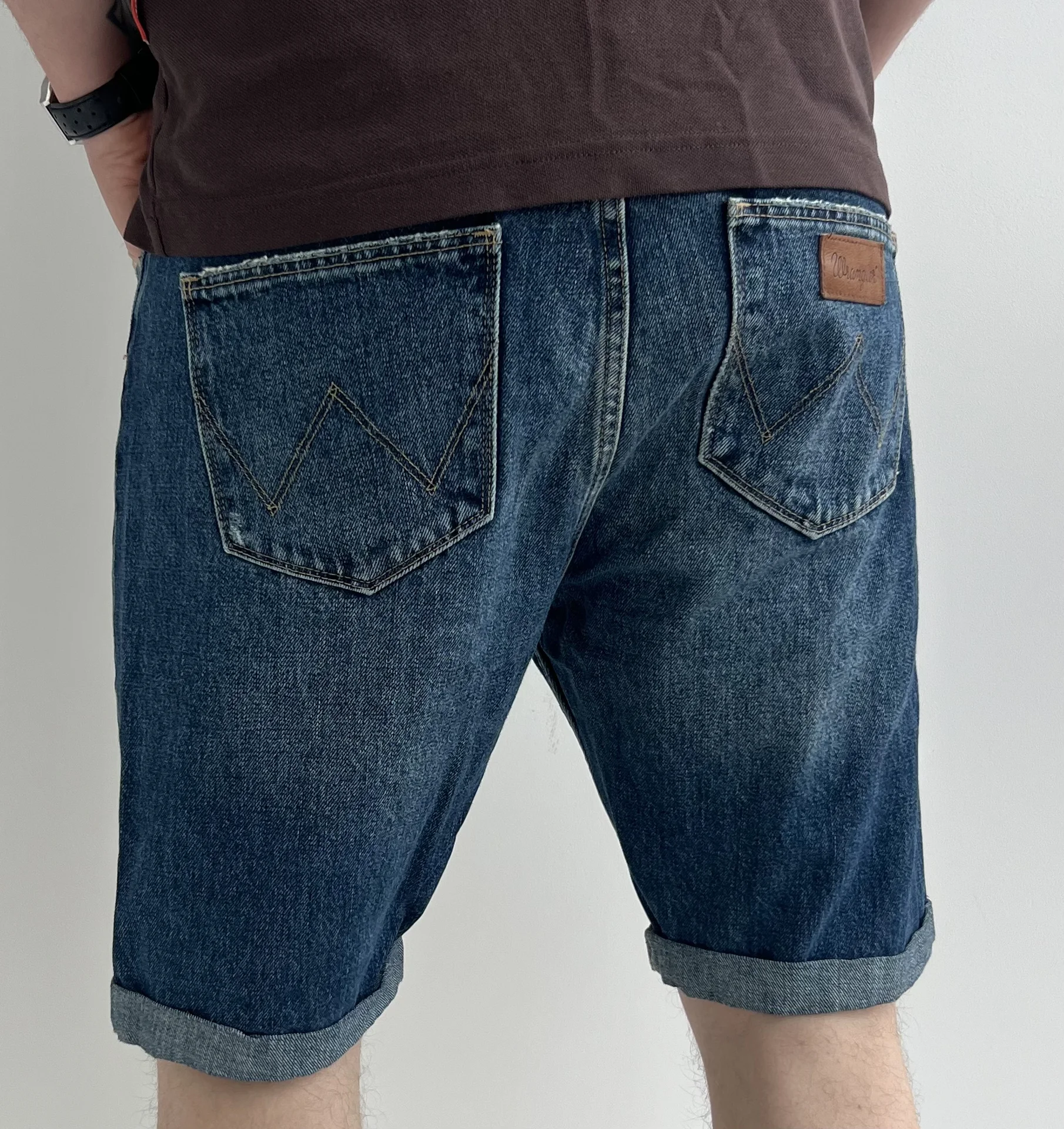Джинсовые шорты (W32) Wrangler (Selvedge) - миниатюра 7