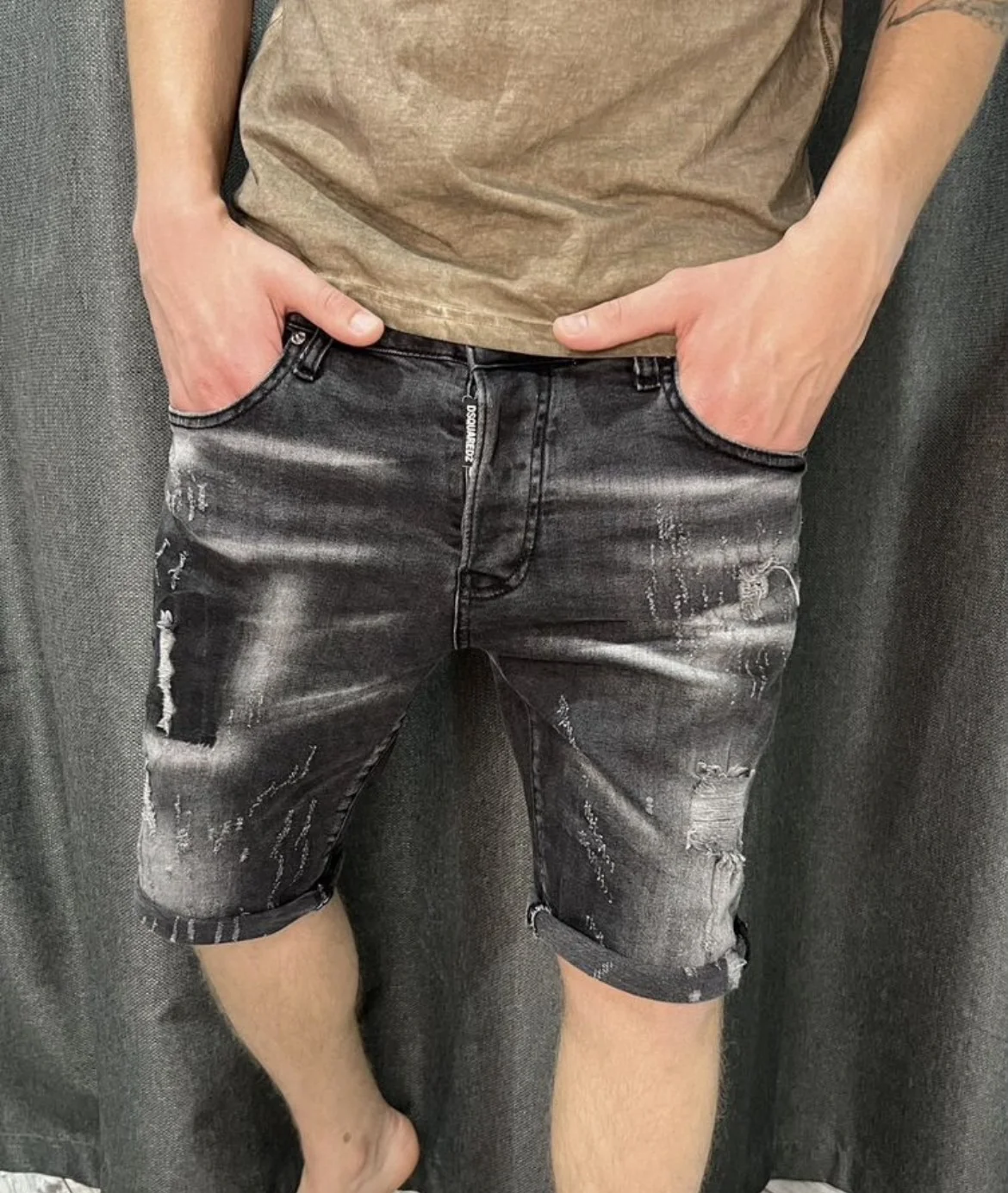 Джинсовые шорты (W32) Dsquared2 (Италия) - миниатюра 2