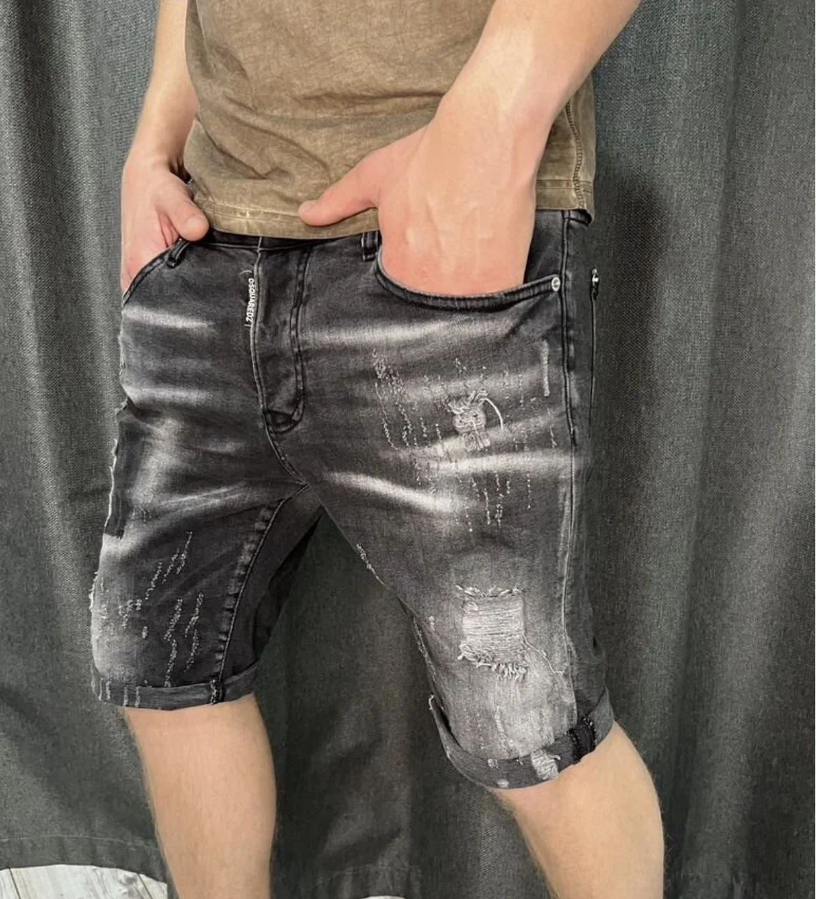 Джинсовые шорты (W32) Dsquared2 (Италия) - миниатюра 3