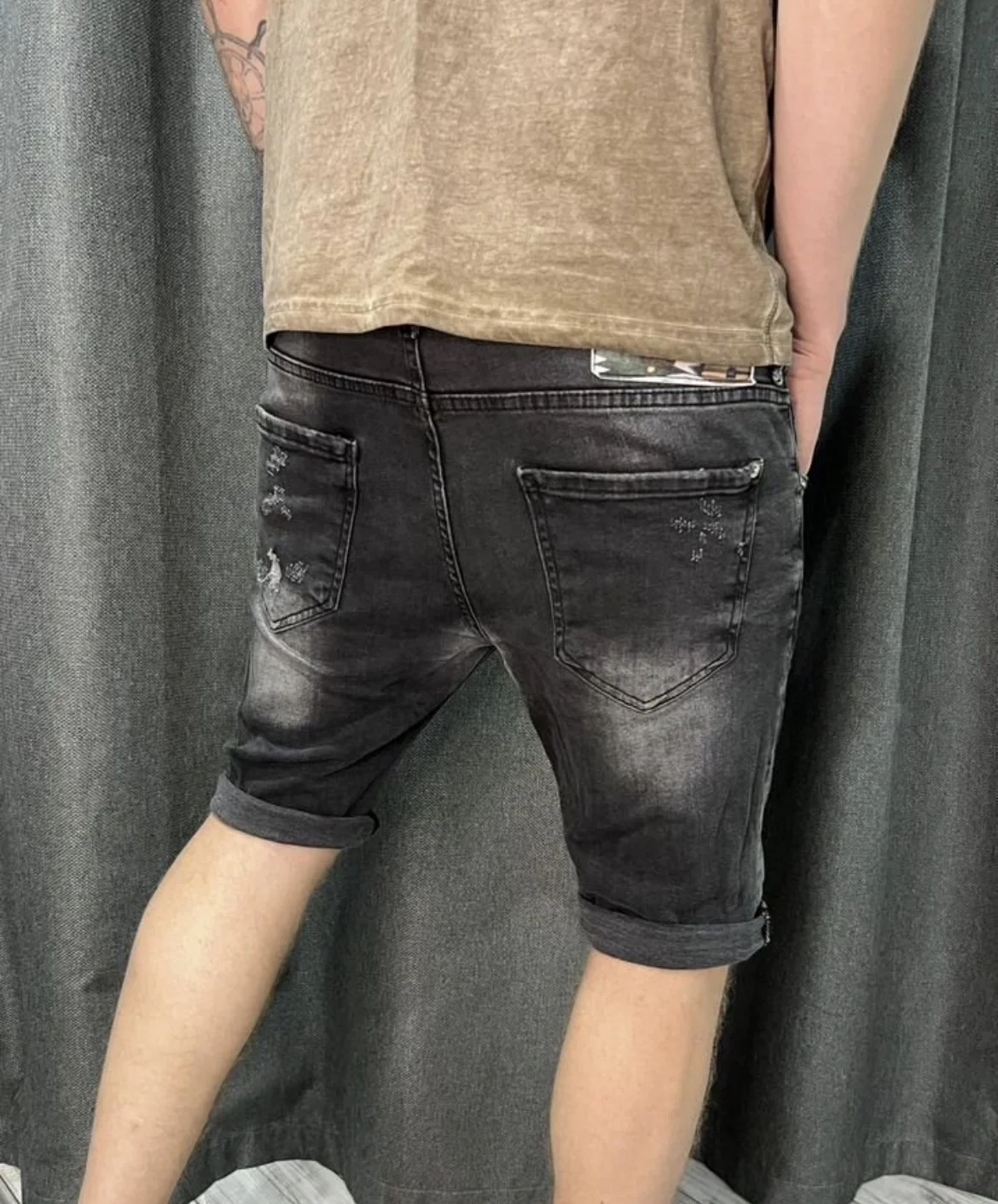 Джинсовые шорты (W32) Dsquared2 (Италия) - миниатюра 4