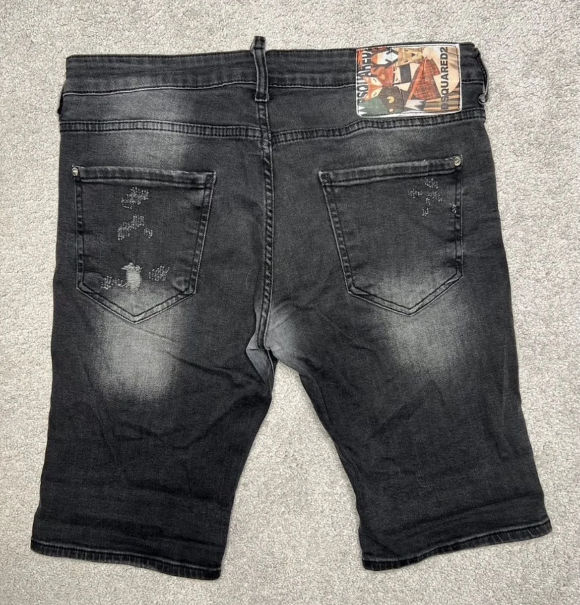 Джинсовые шорты (W32) Dsquared2 (Италия) - миниатюра 9