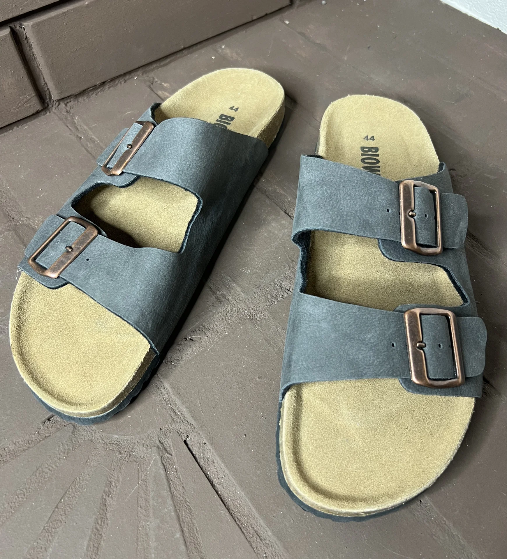 Кожаные шлепки (44) Biowalk - миниатюра 3