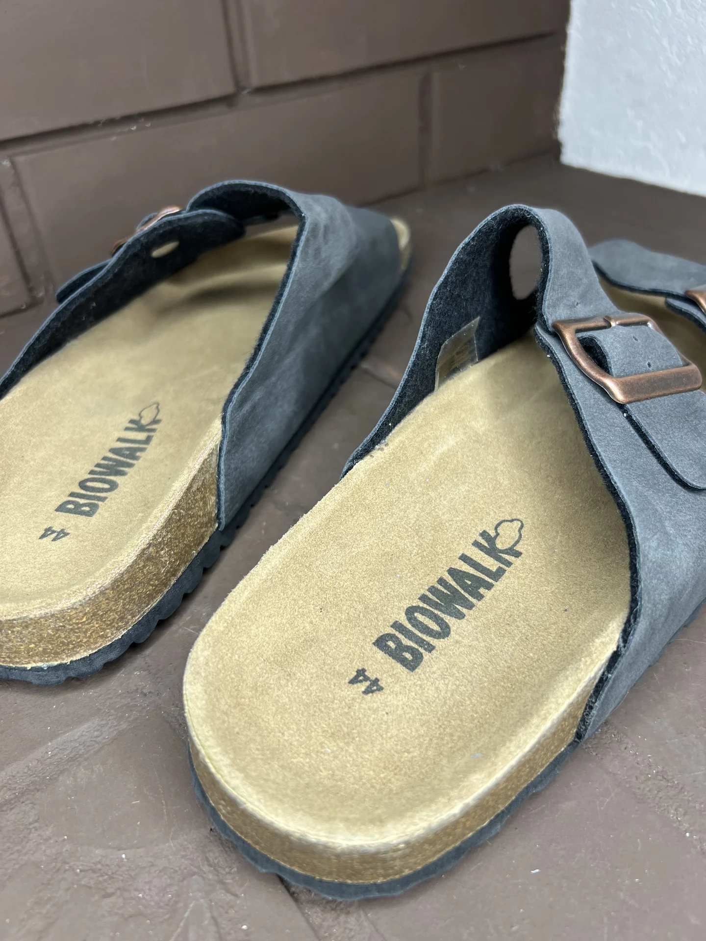Кожаные шлепки (44) Biowalk - миниатюра 7