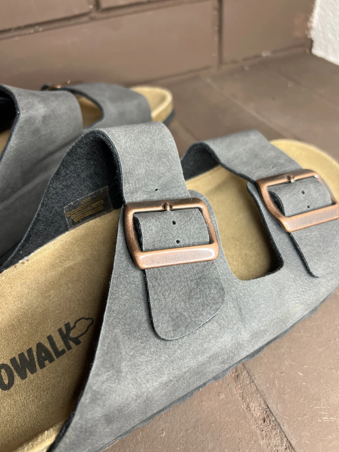 Кожаные шлепки (44) Biowalk - миниатюра 8