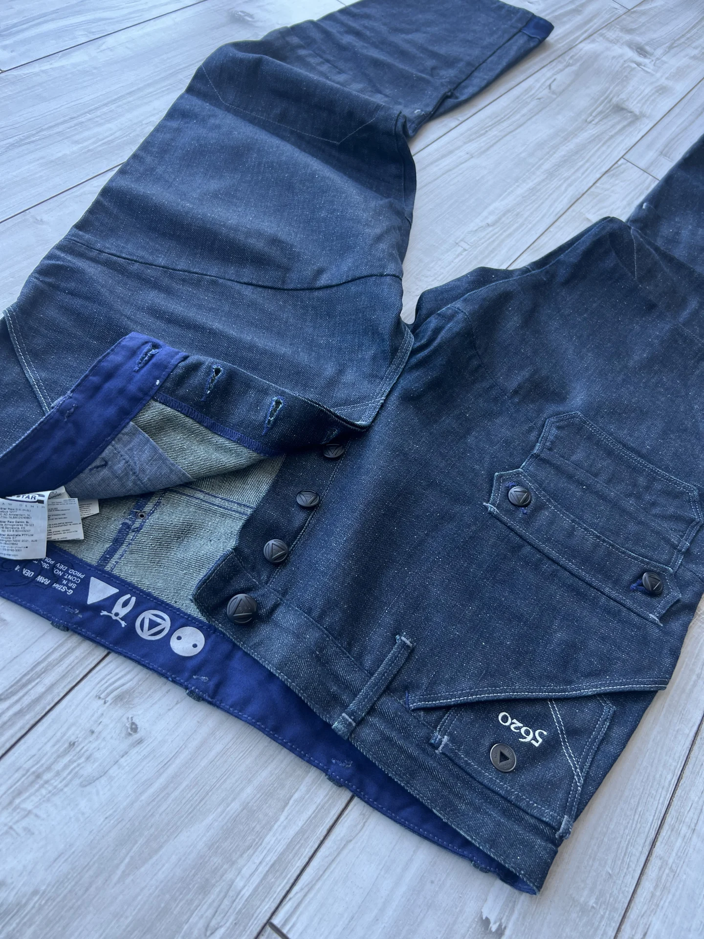 Джинсы (W33/L32) G-Star Raw Comic 5620 Loose - миниатюра 8