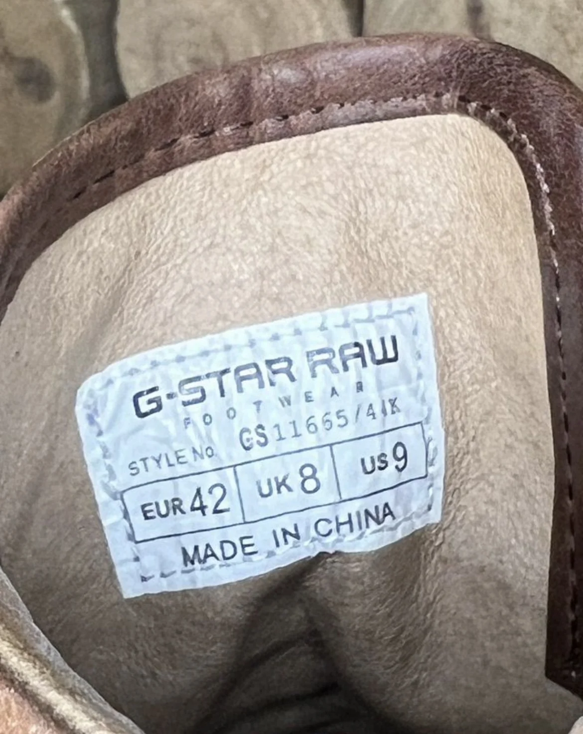 Кожаные сапоги (44) G-Star Raw - миниатюра 10