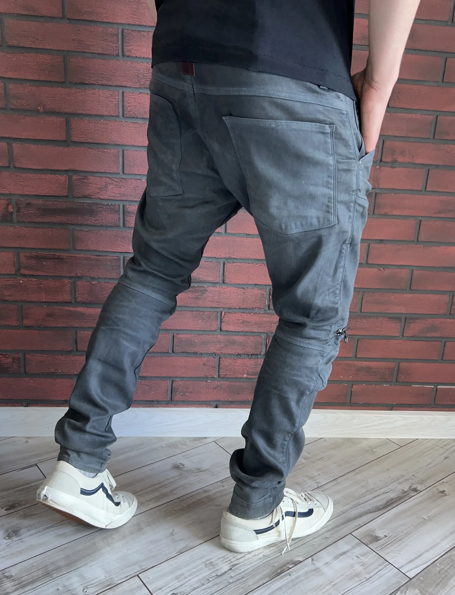 Джинсы G-Star Raw 5620 3D Zip Knee Super Slim - миниатюра 5