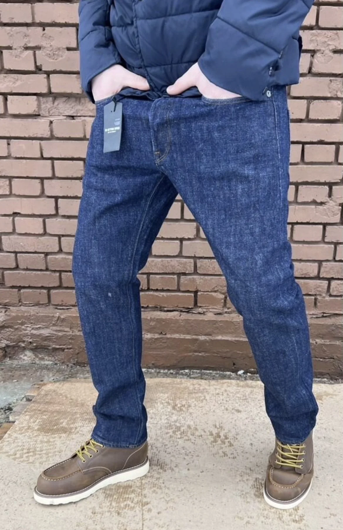 Джинсы (W33/L32) G-Star Raw 3301 Straight