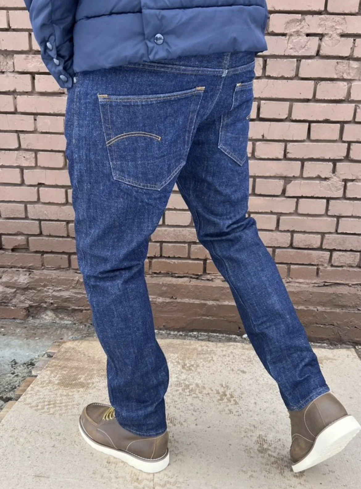 Джинсы (W33/L32) G-Star Raw 3301 Straight - миниатюра 4