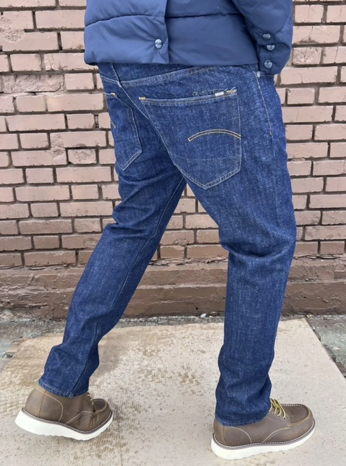 Джинсы (W33/L32) G-Star Raw 3301 Straight - миниатюра 5