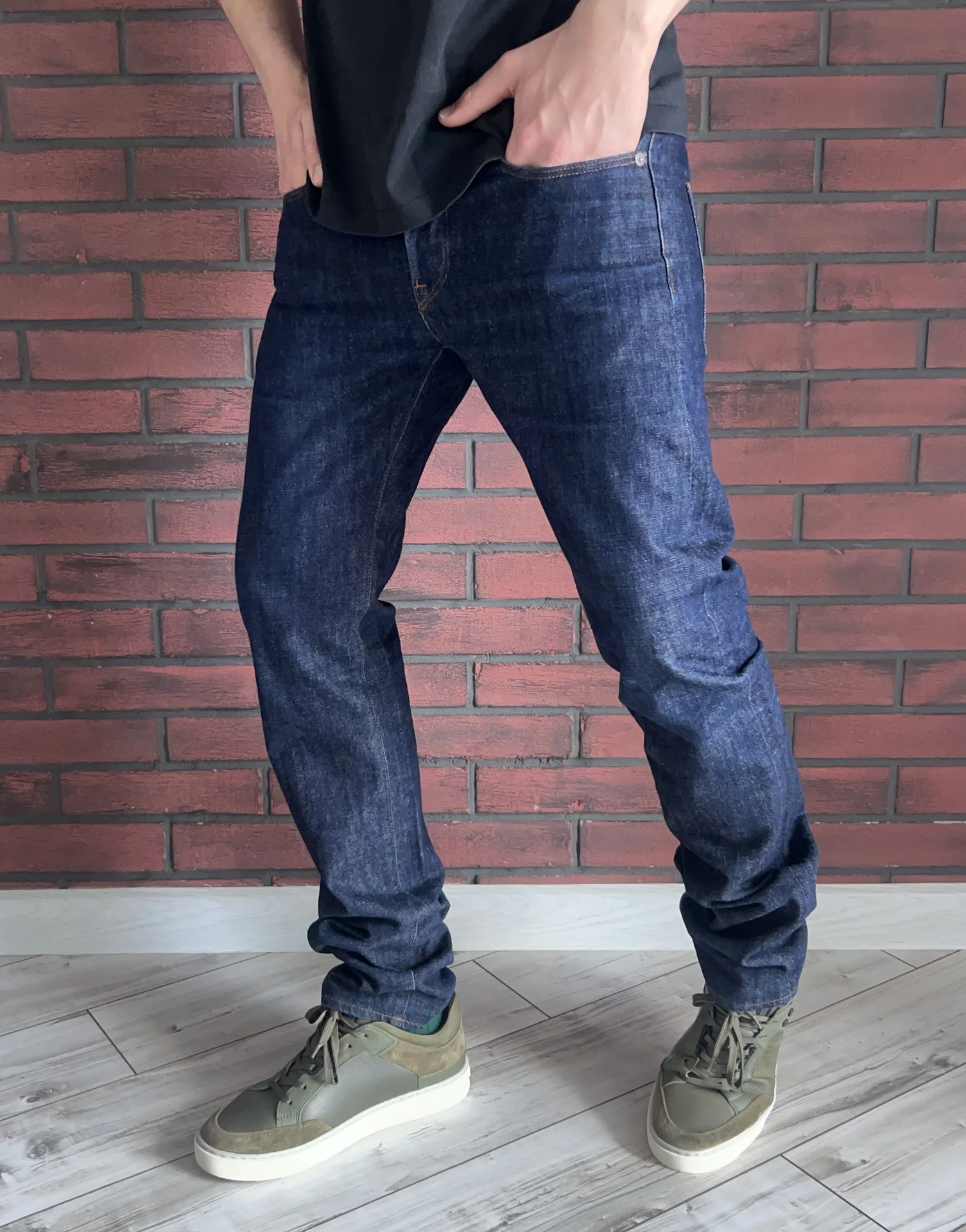 Джинсы (W31/L36) G-Star Raw 3301 Straight (индия) - миниатюра 2