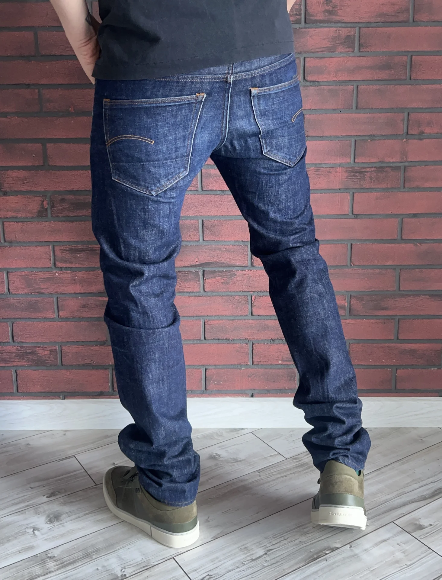 Джинсы (W31/L36) G-Star Raw 3301 Straight (индия) - миниатюра 4