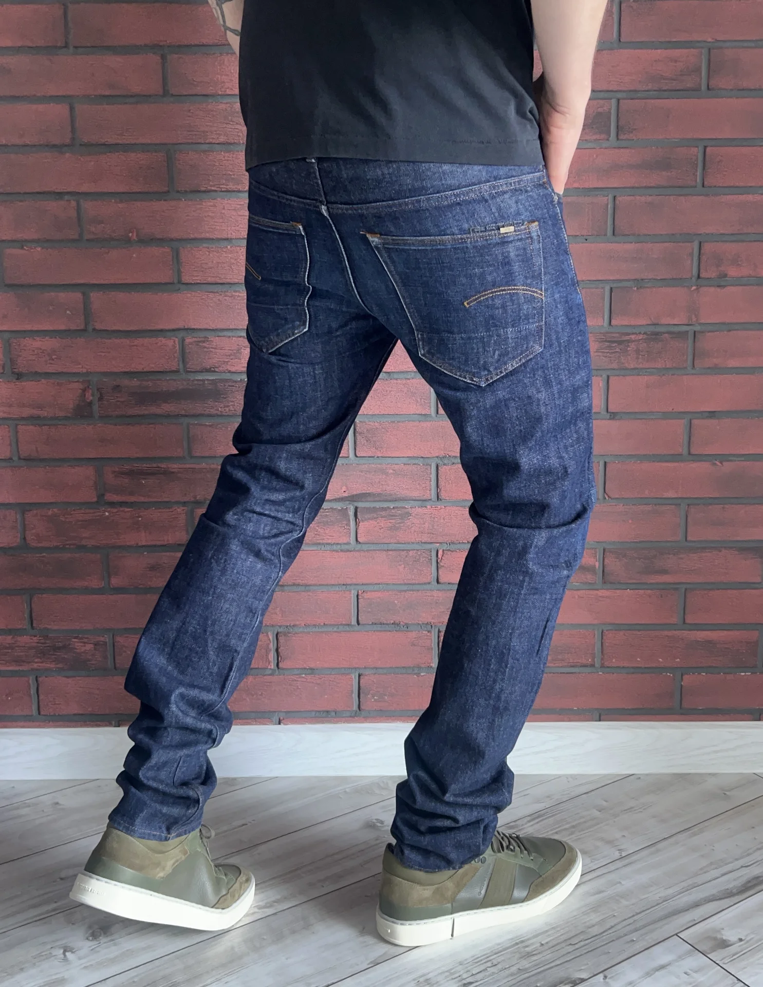 Джинсы (W31/L36) G-Star Raw 3301 Straight (индия) - миниатюра 5