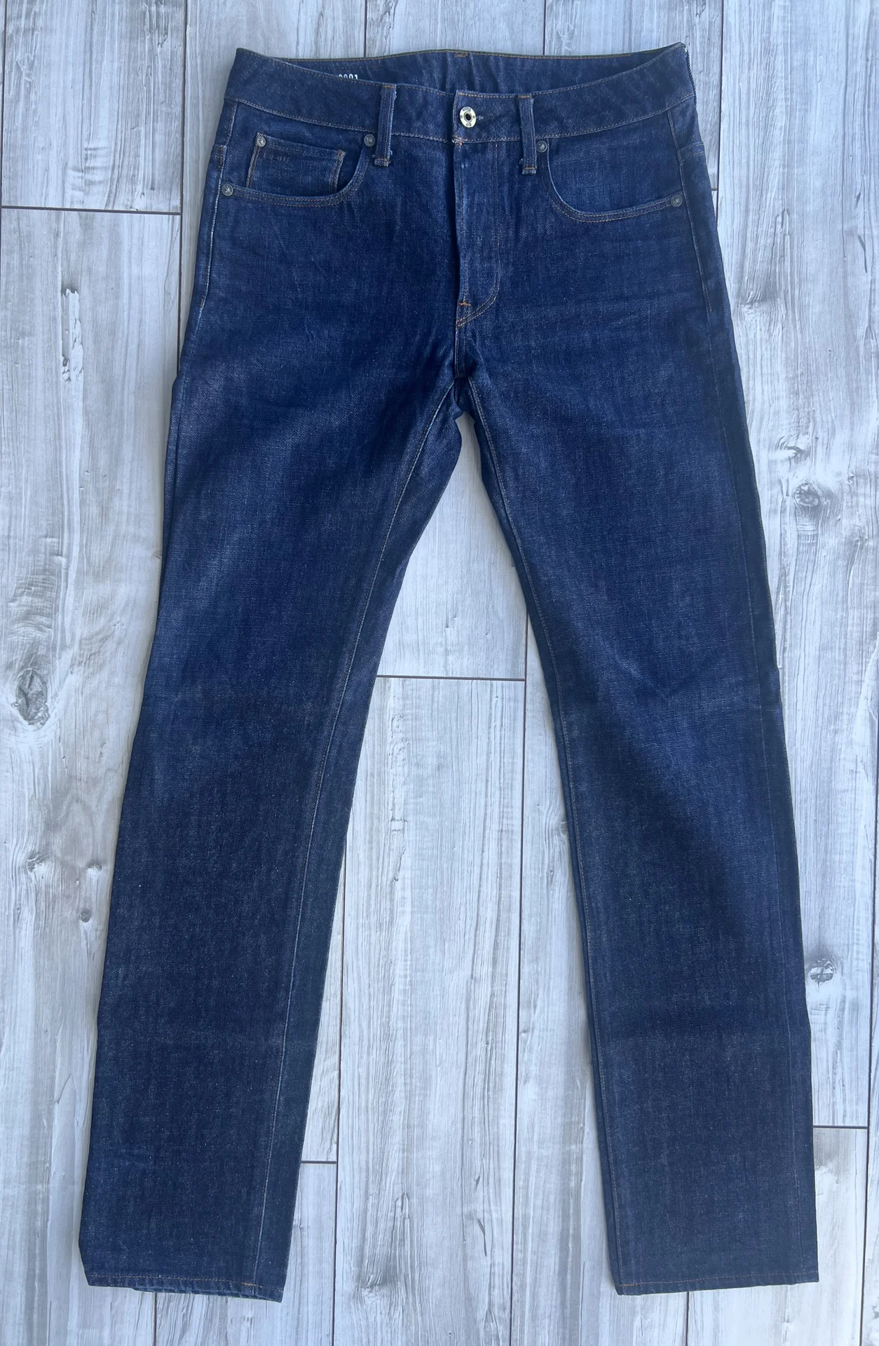 Джинсы (W31/L36) G-Star Raw 3301 Straight (индия) - миниатюра 7