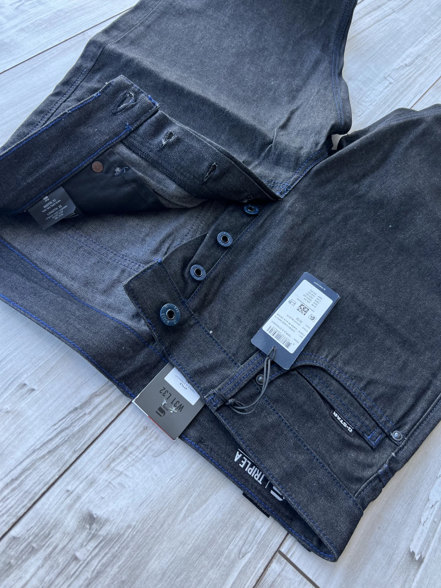 Джинсы (W31/L32) G-Star Raw Triple A Straight - миниатюра 8