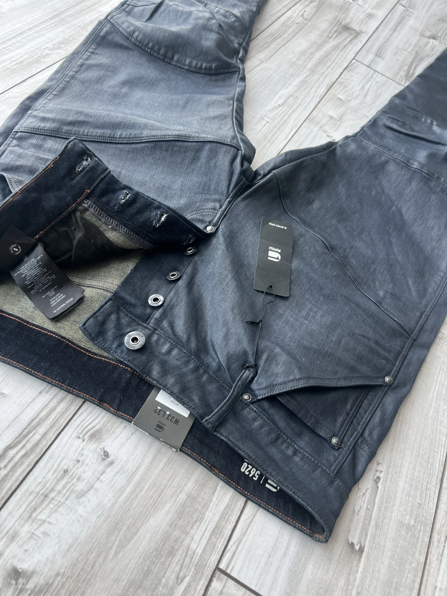 Джинсы (W33/L32) G-Star Raw 5620 3D Slim (Вьетнам) - миниатюра 8