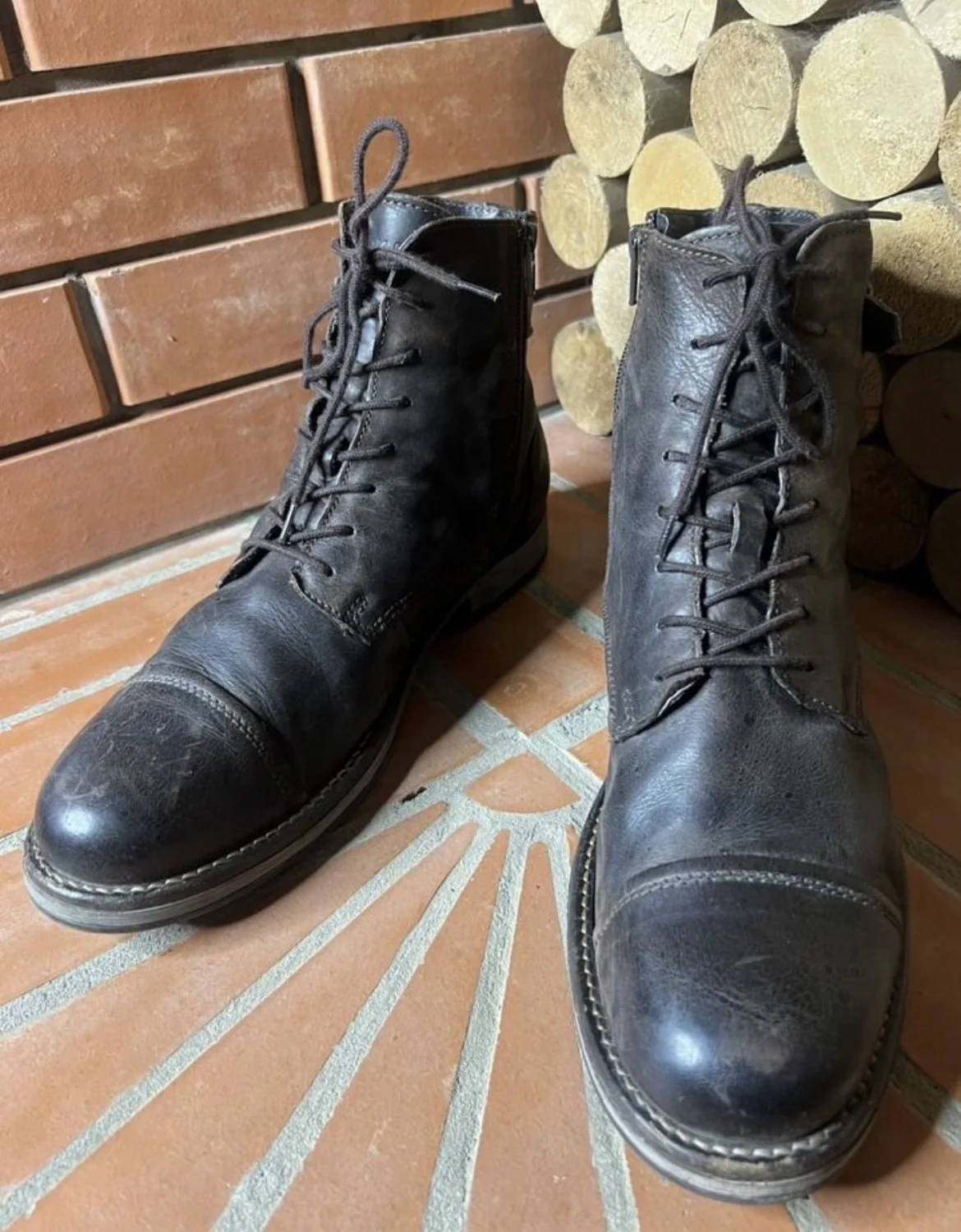 Кожаные сапоги (44) Jack&Jones (Португалия) - миниатюра 7