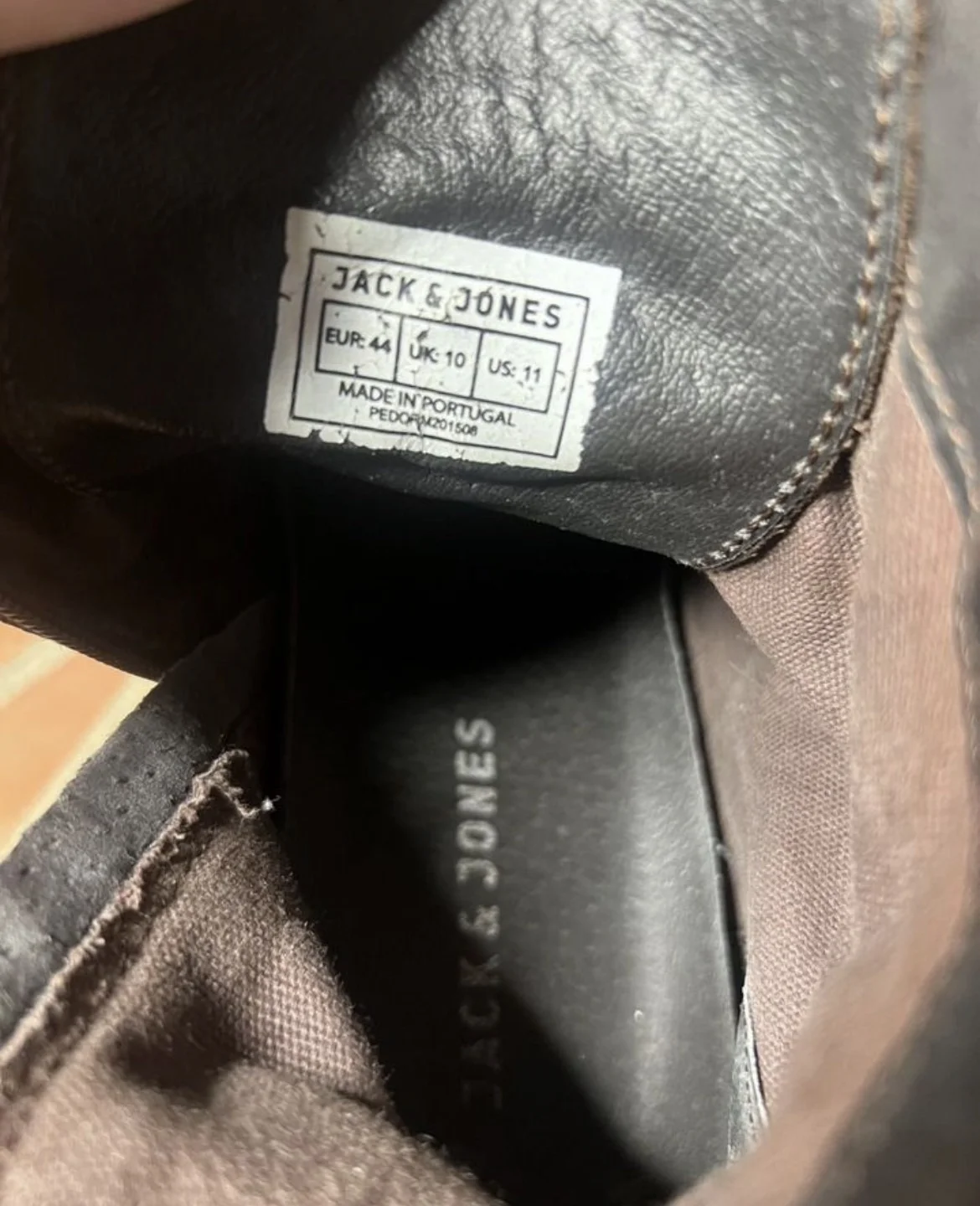 Кожаные сапоги (44) Jack&Jones (Португалия) - миниатюра 10