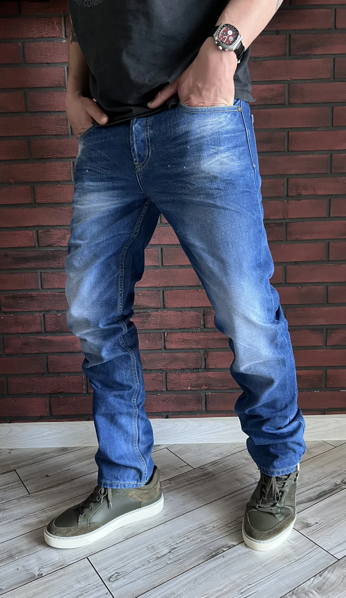 Джинсы (W32/L32) Diesel (Италия) - миниатюра 2