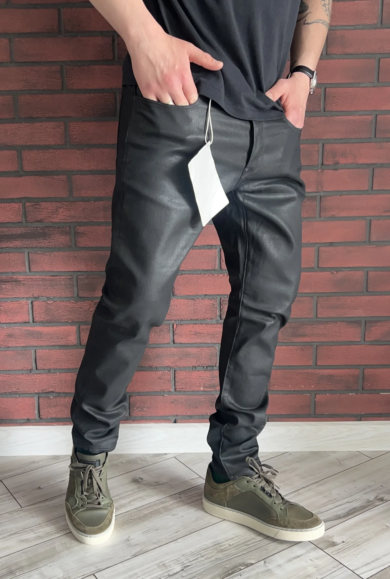 Джинсы (W34/L32) G-Star 3301-B Deconstructed Slim - миниатюра 3