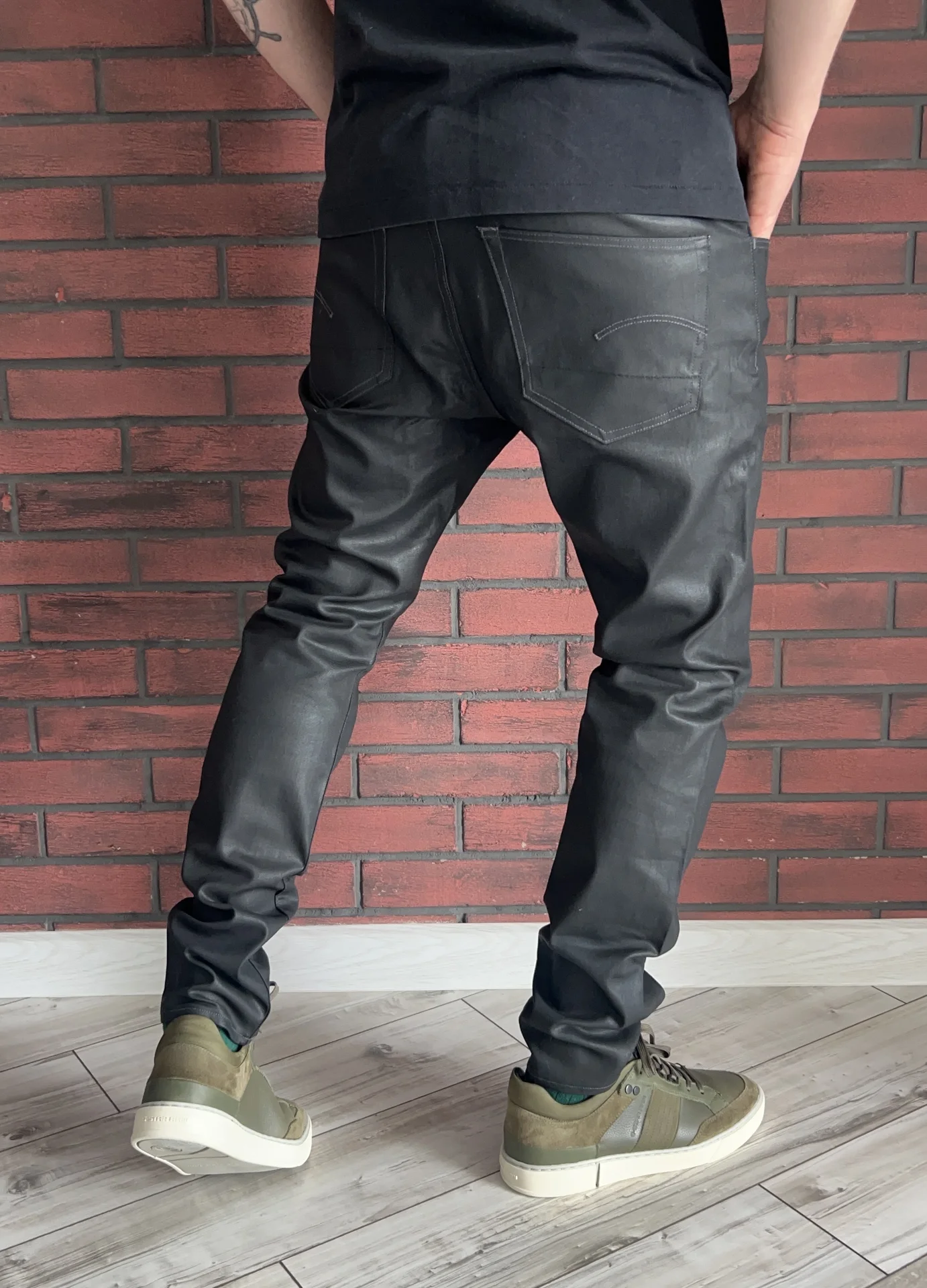 Джинсы (W34/L32) G-Star 3301-B Deconstructed Slim - миниатюра 5
