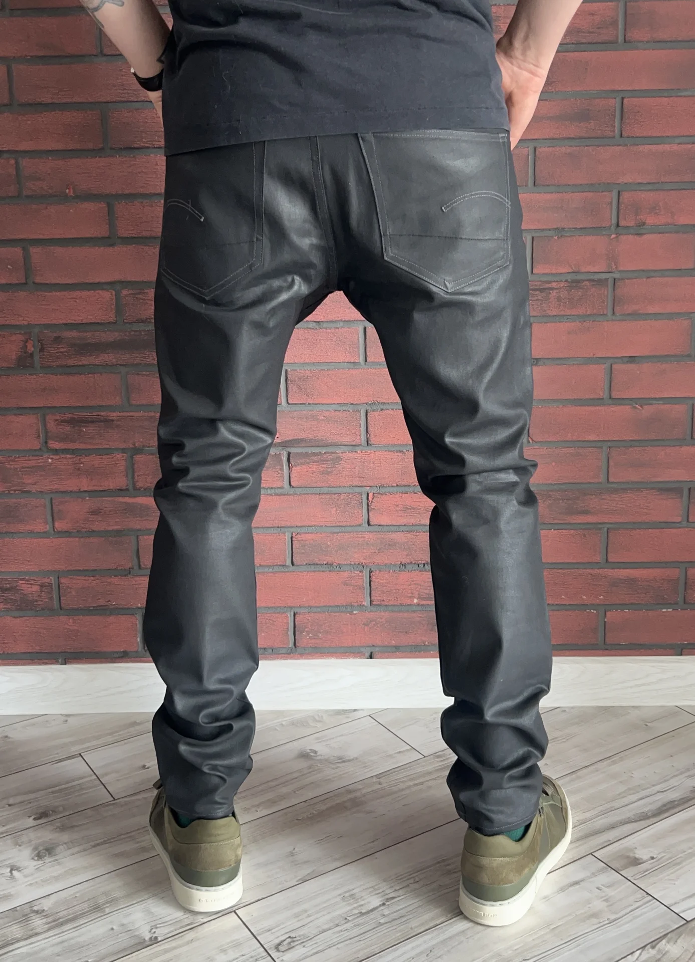 Джинсы (W34/L32) G-Star 3301-B Deconstructed Slim - миниатюра 6