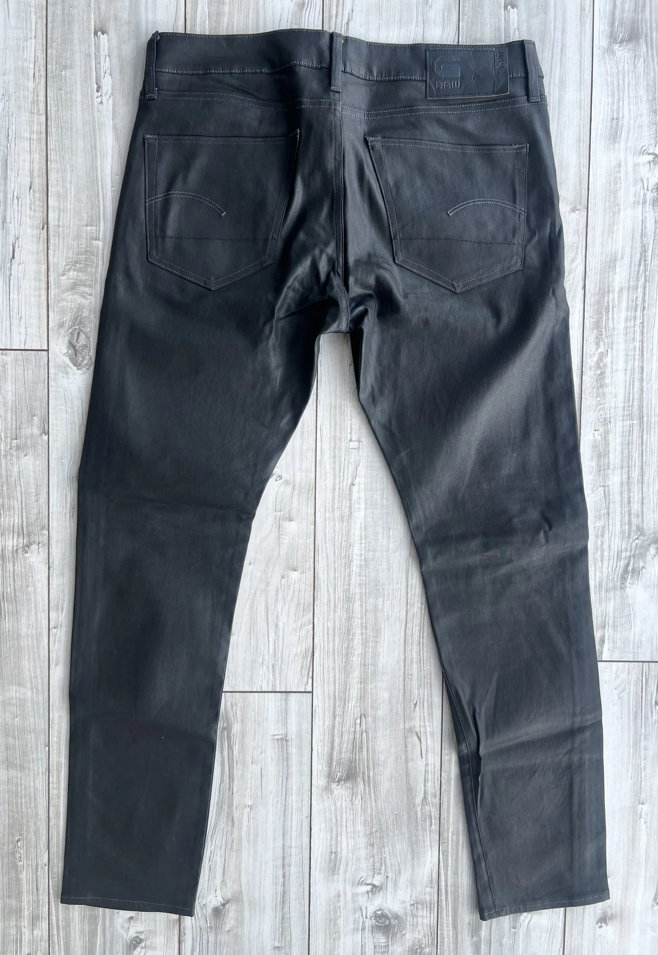 Джинсы (W34/L32) G-Star 3301-B Deconstructed Slim - миниатюра 9