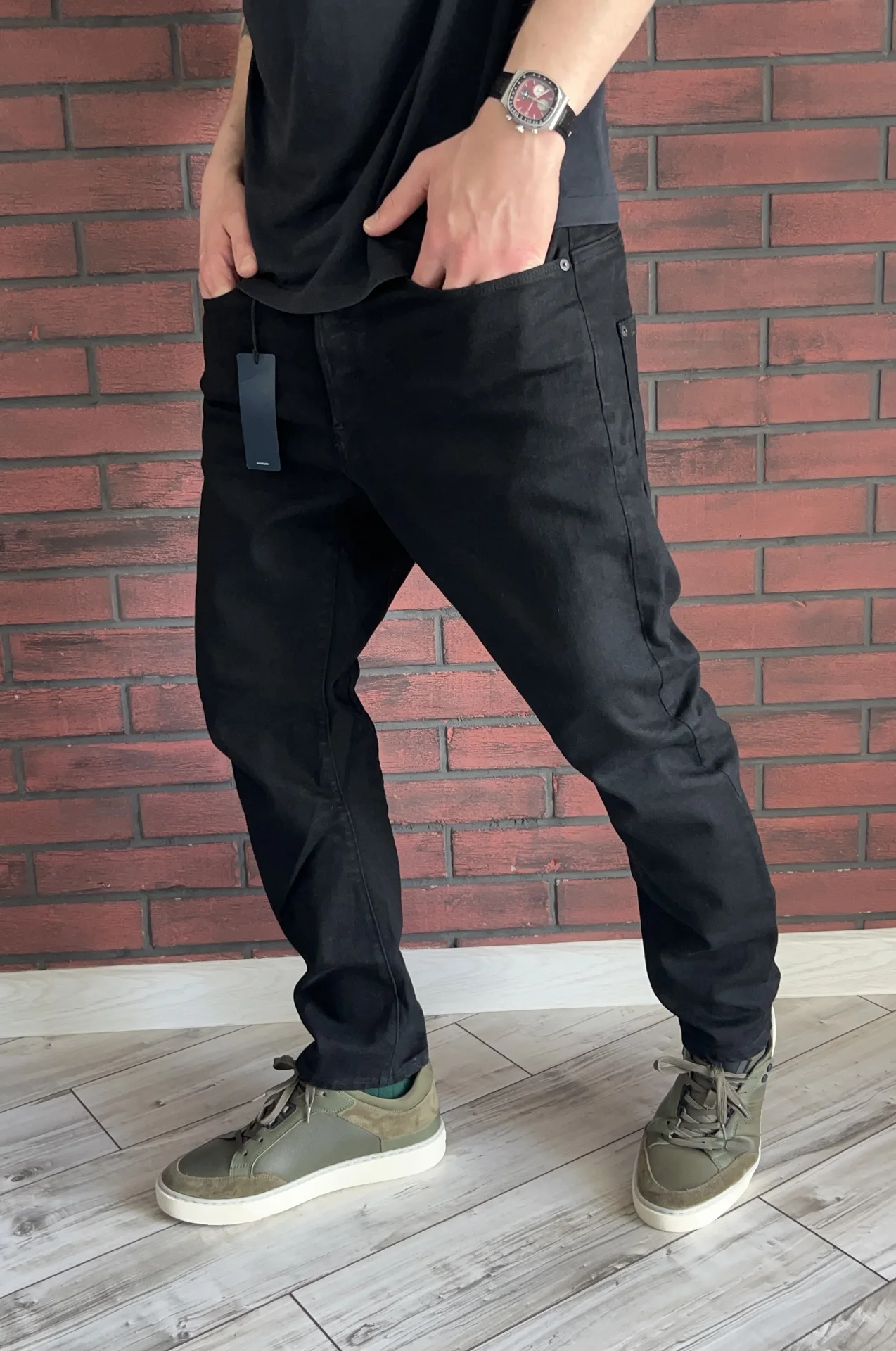 Джинсы (W33/L30) Type-C 3D Straight Tapered - миниатюра 2