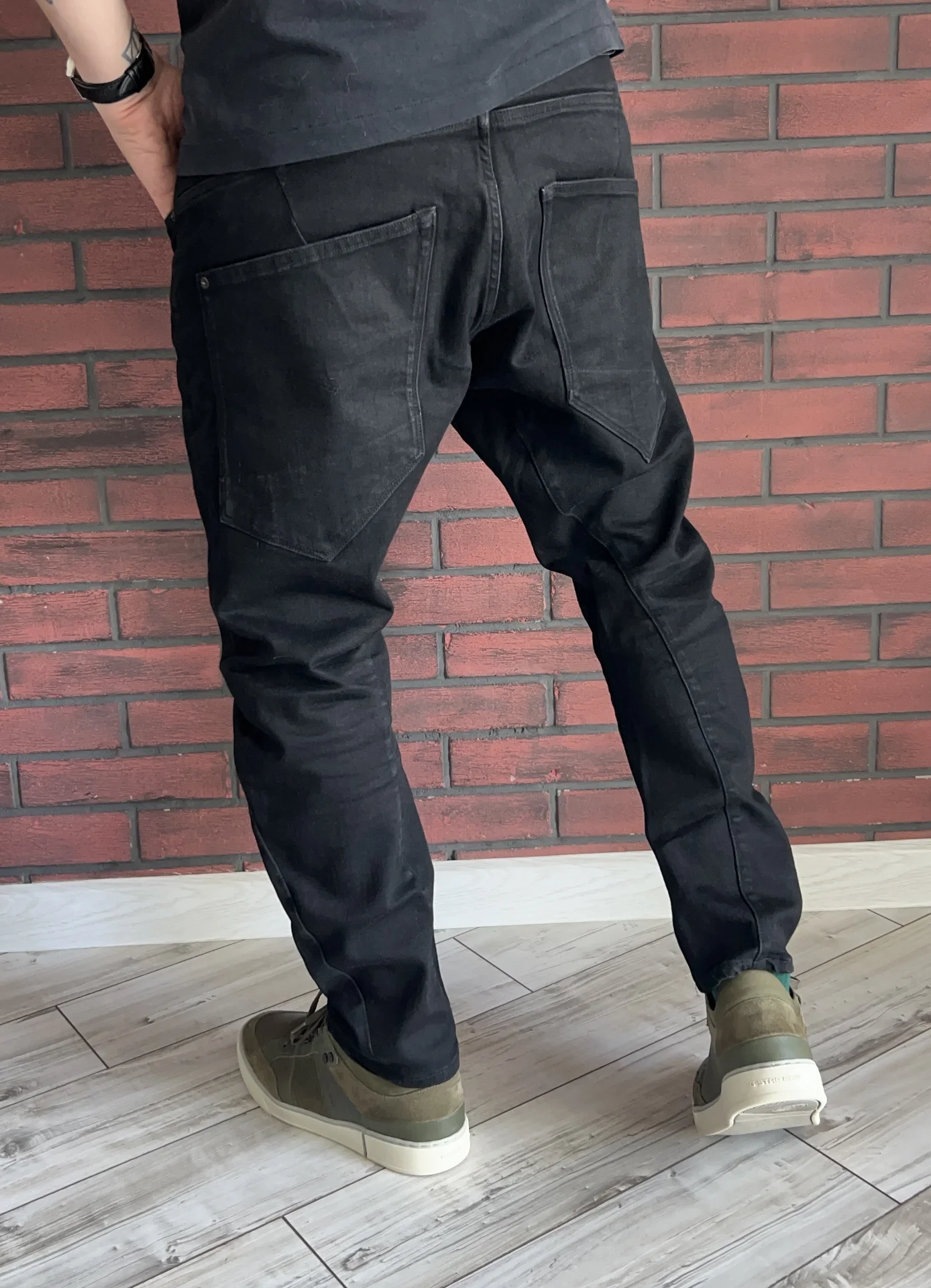 Джинсы (W33/L30) Type-C 3D Straight Tapered - миниатюра 4