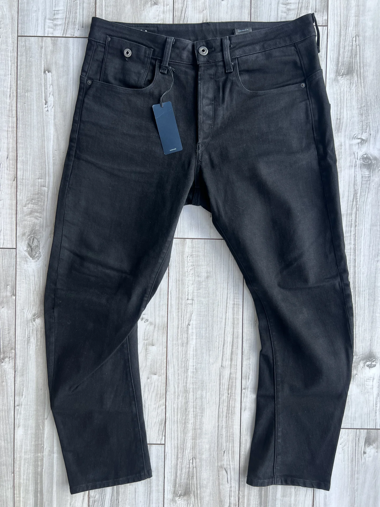 Джинсы (W33/L30) Type-C 3D Straight Tapered - миниатюра 7