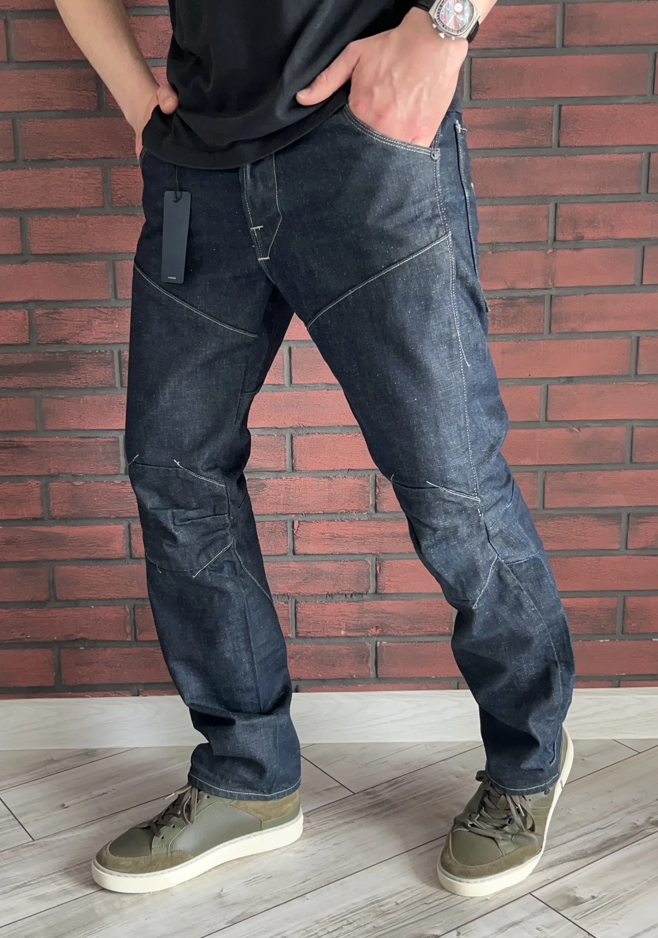 Джинсы (W31/L32) G-Star 5620 3D Dimension Tapered - миниатюра 2