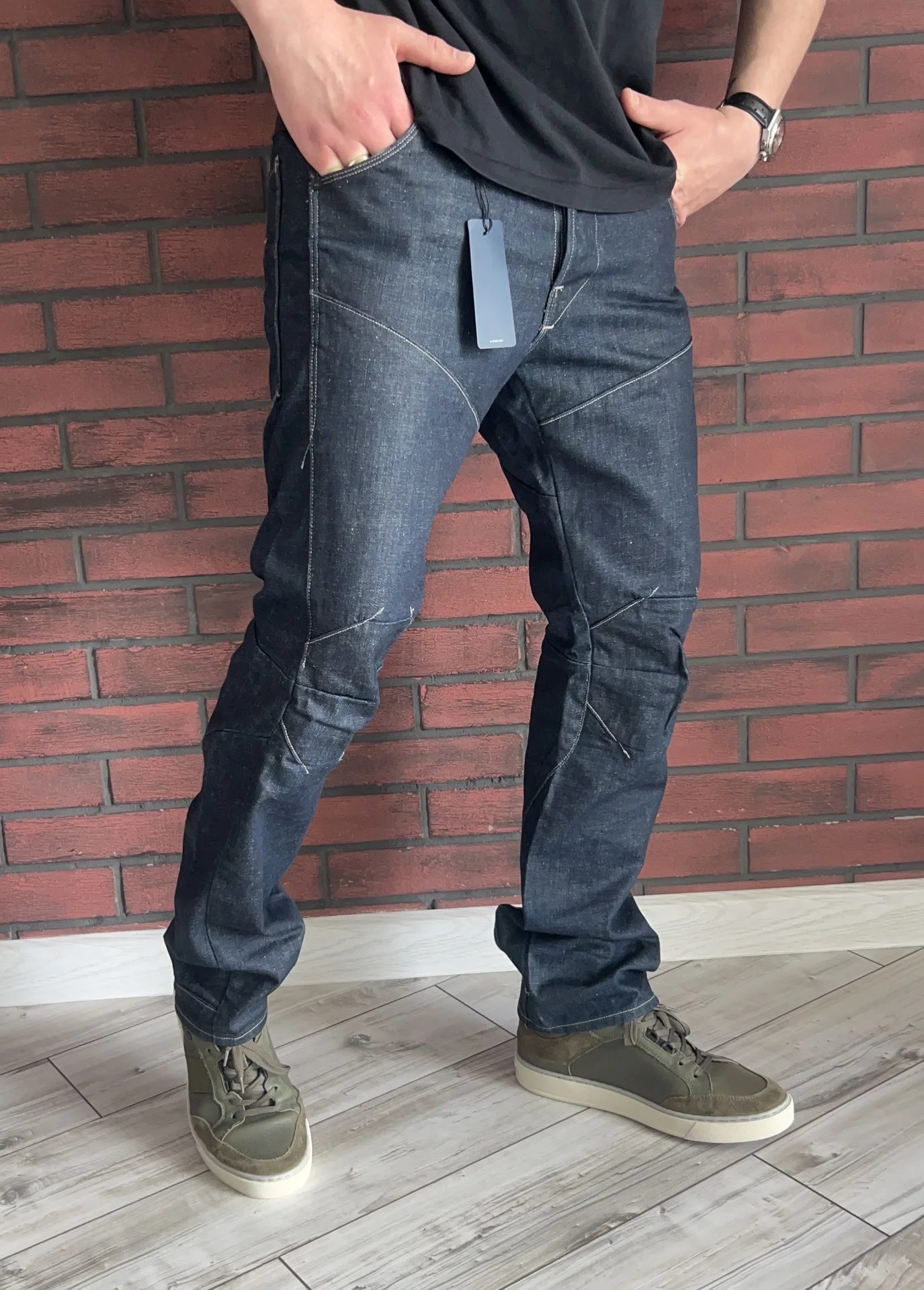 Джинсы (W31/L32) G-Star 5620 3D Dimension Tapered - миниатюра 3