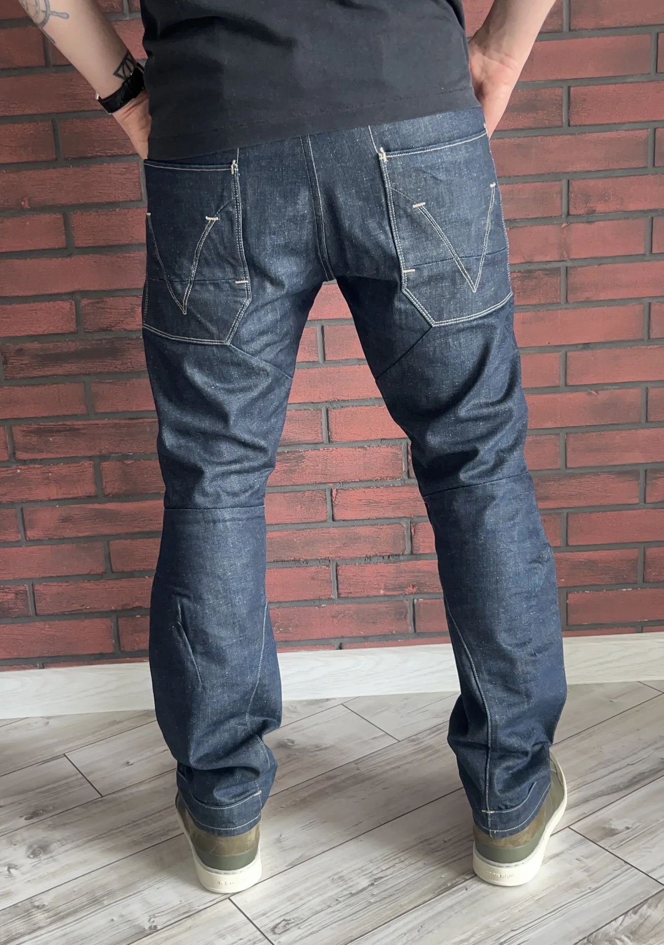 Джинсы (W31/L32) G-Star 5620 3D Dimension Tapered - миниатюра 6