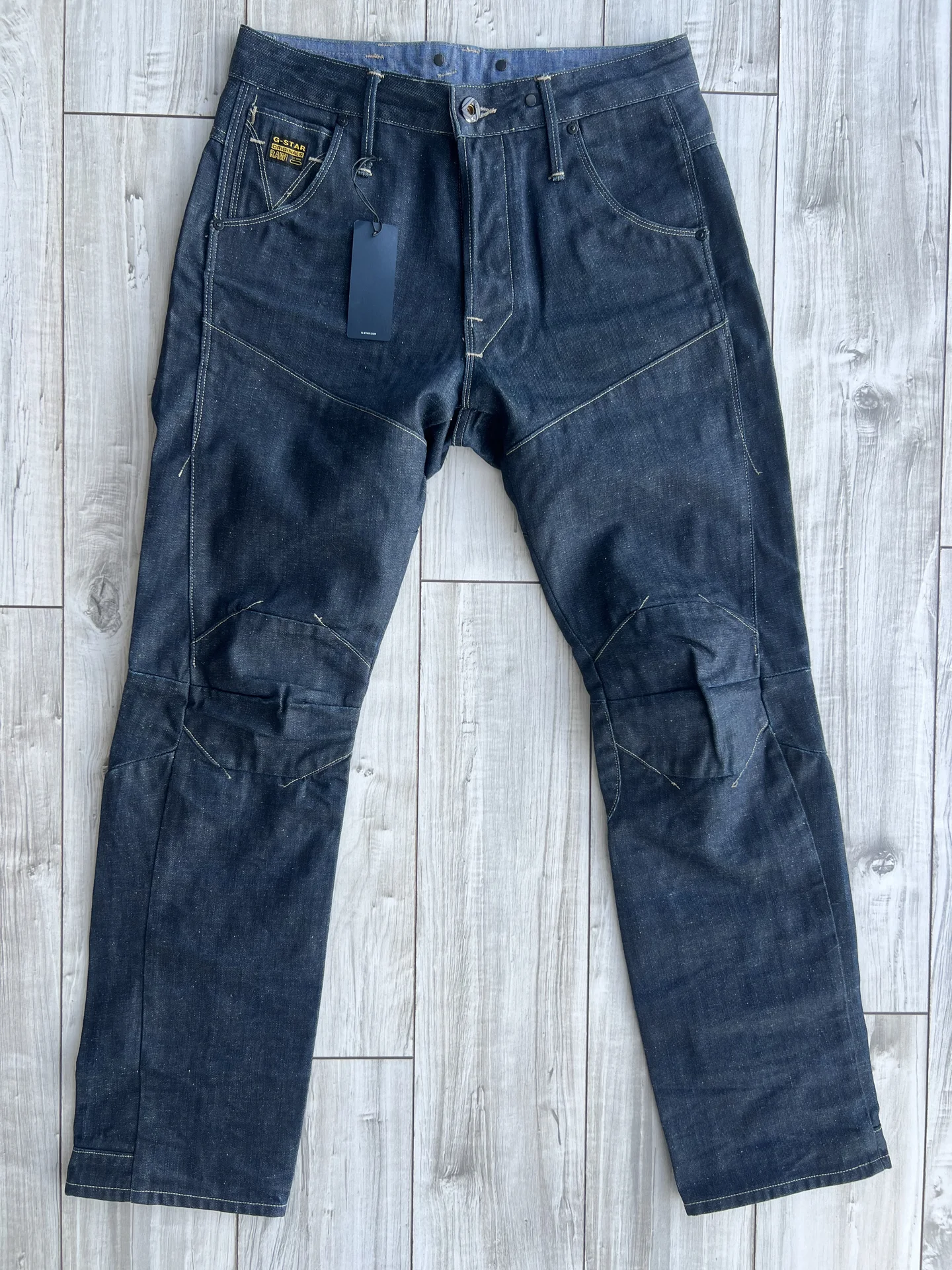 Джинсы (W31/L32) G-Star 5620 3D Dimension Tapered - миниатюра 7
