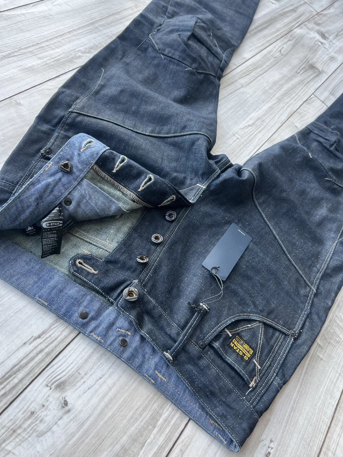 Джинсы (W31/L32) G-Star 5620 3D Dimension Tapered - миниатюра 8