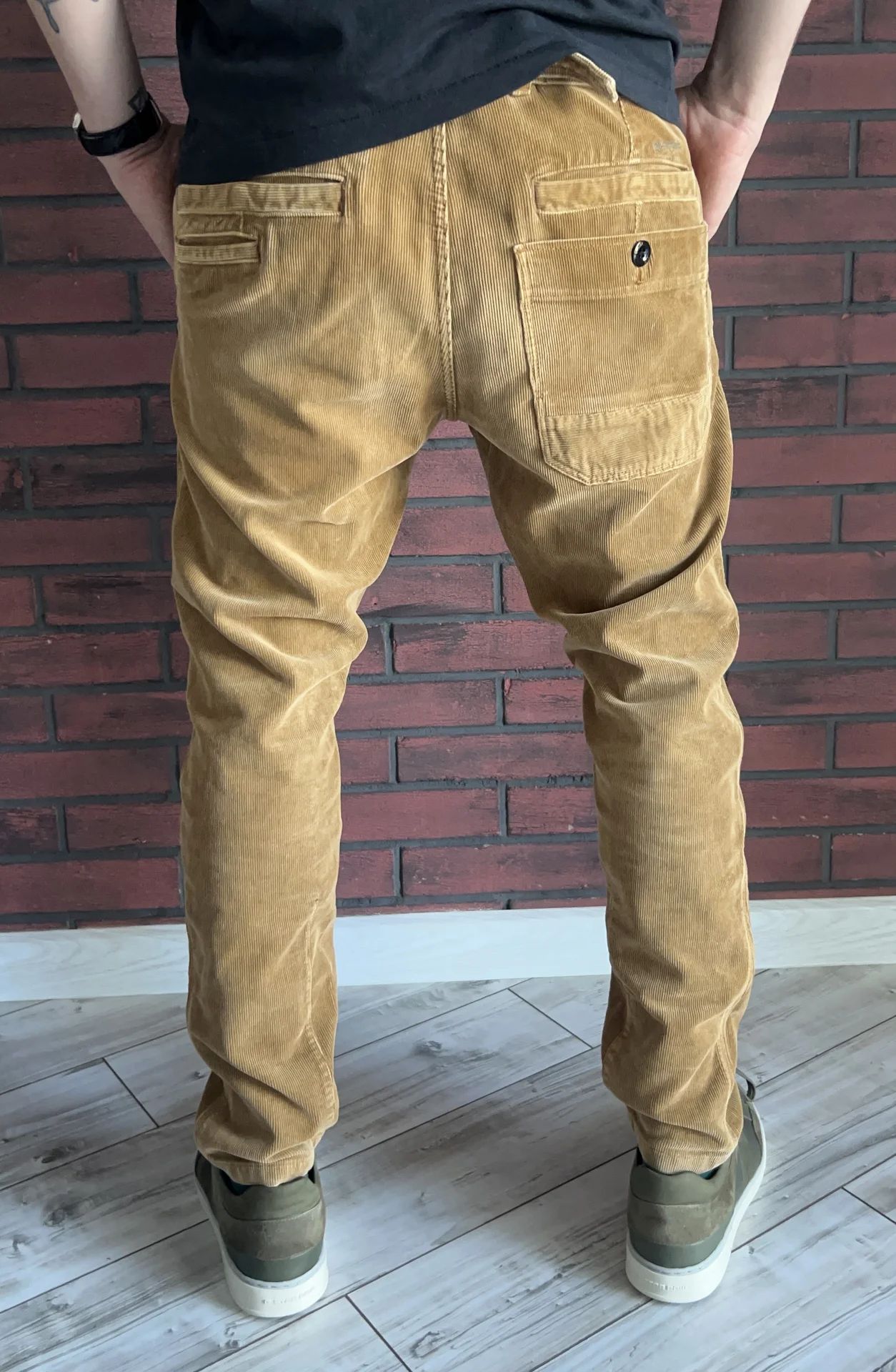Вельветовые брюки G-Star Raw Loic Relaxed Tapered - миниатюра 6