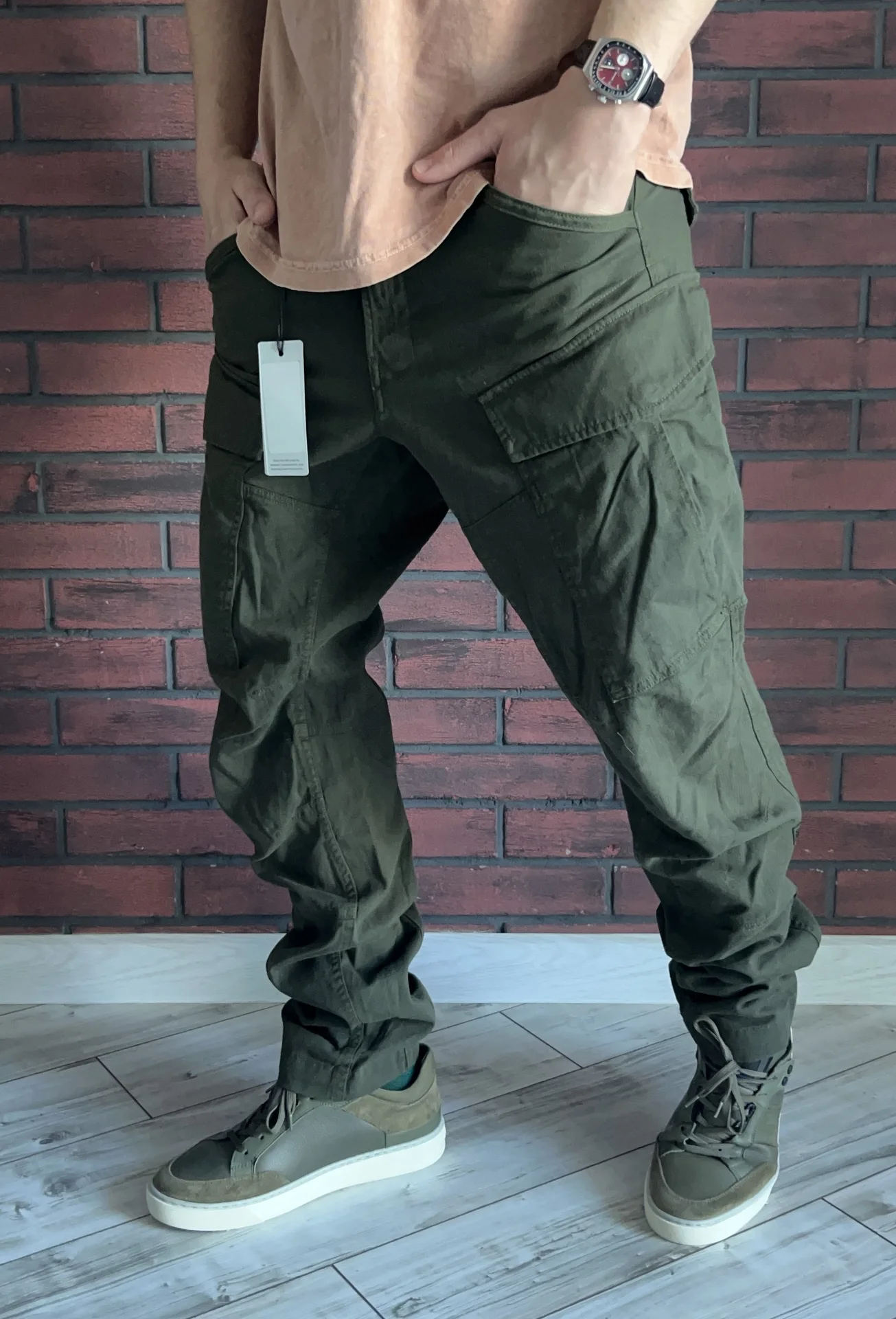 Брюки (W34/L32) G-Star Cargo 3D Regular Tapered - миниатюра 2